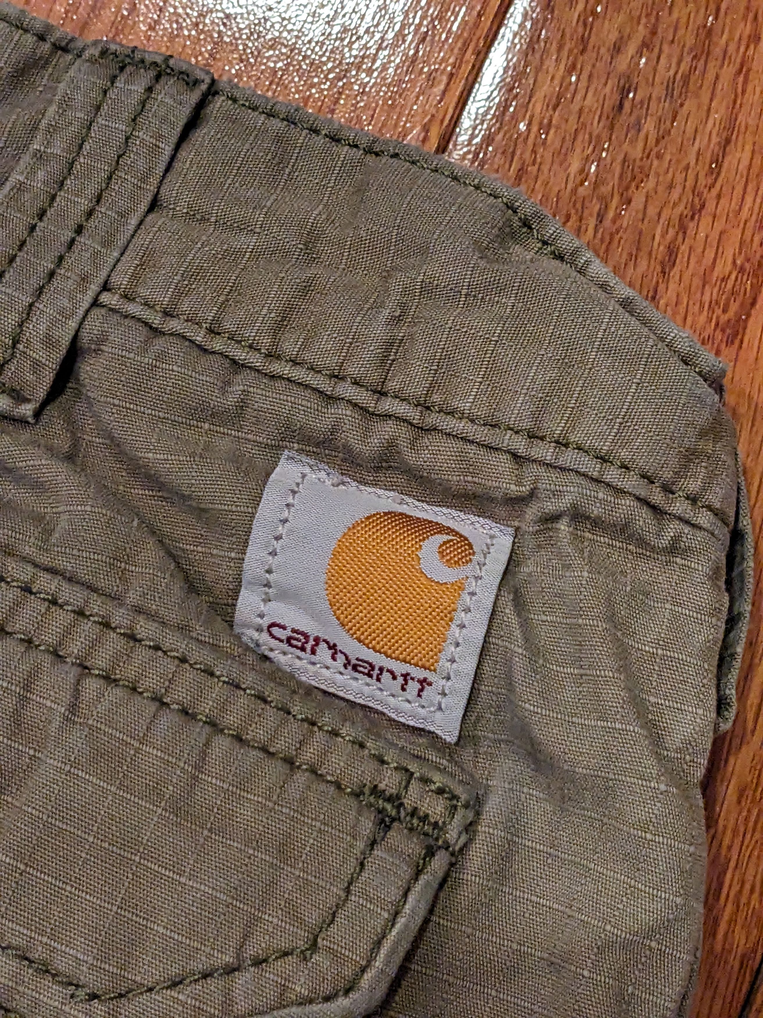 Carhartt × Vintage Vintage Carhartt Force 101148–391 36 x 32 Cargo Pants Size US 36 / EU 52 - 2 Thumbnail