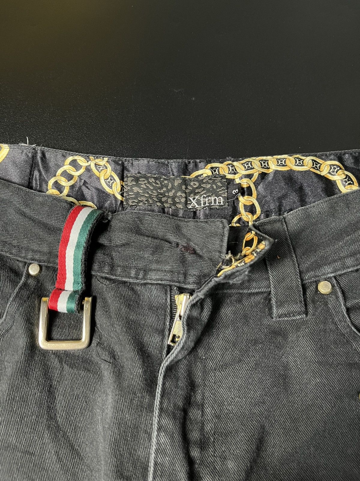 If Six Was Nine × Japanese Brand × Le Grande Bleu (L.G.B.) Japanese XFRM chains Jeans Size US 32 / EU 48 - 8 Thumbnail