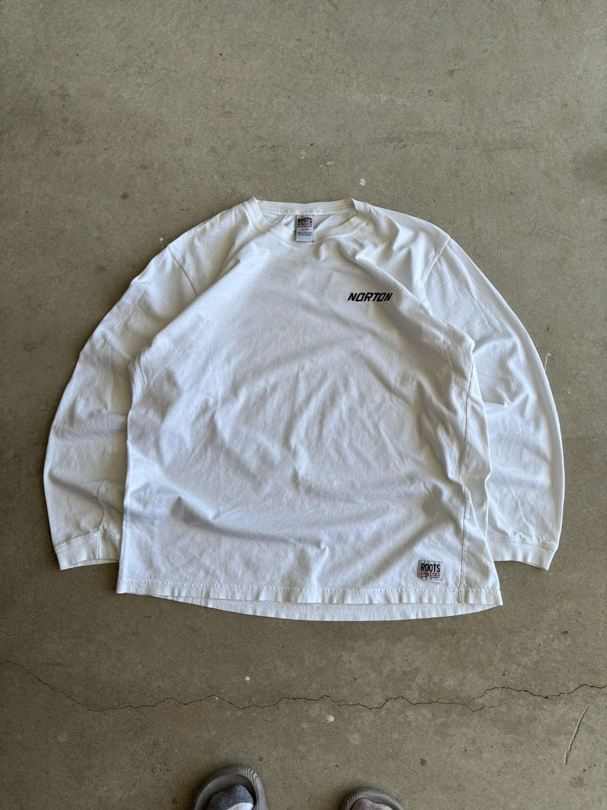 Other Vintage 90s Norton Paint Auto Canada Boxy Roots Longsleeve Size US XL / EU 56 / 4 - 1 Thumbnail