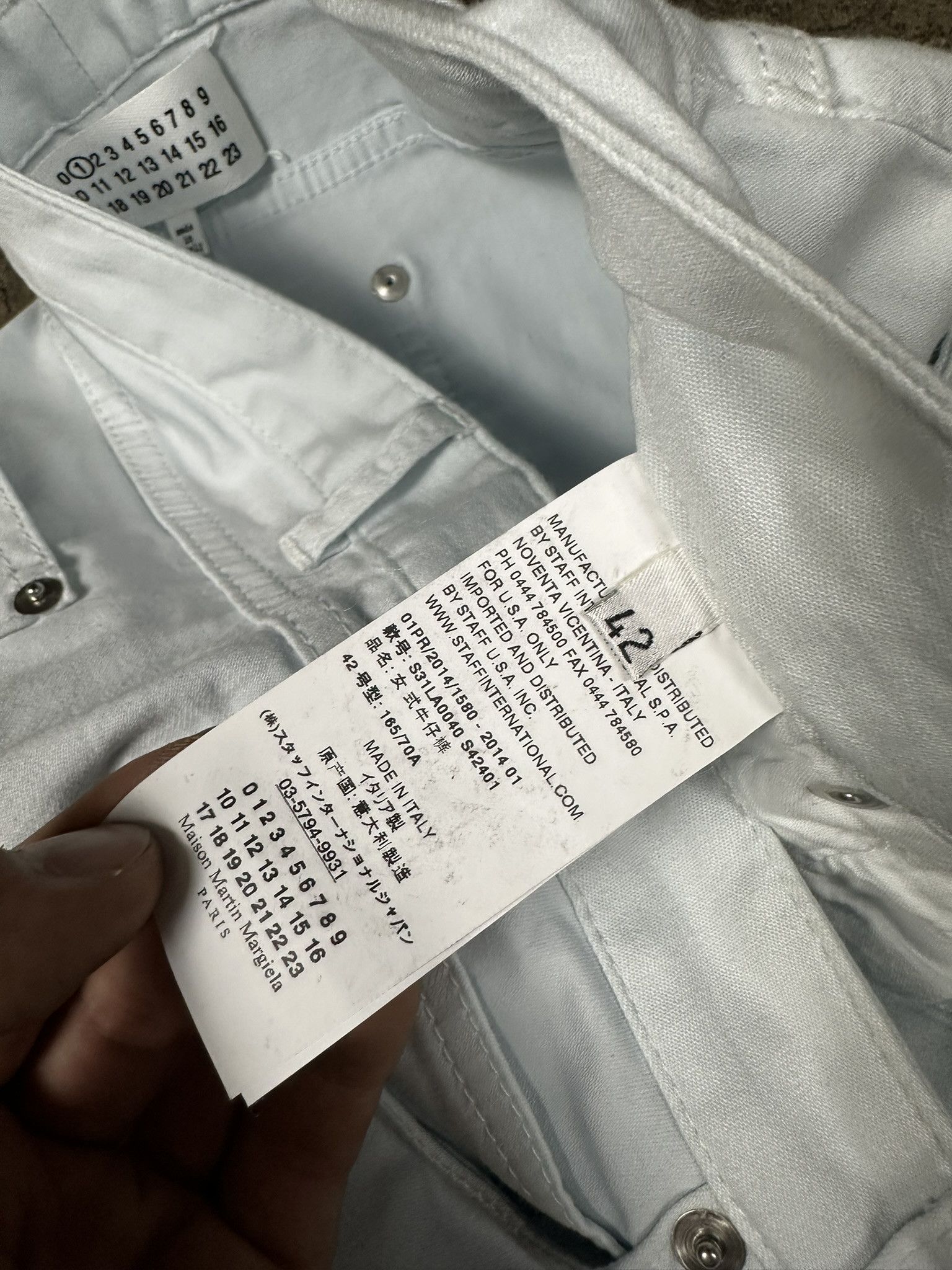 Maison Margiela SS14 Maison Margiela Skinny Slim Casual Pants Size US 32 / EU 48 - 7 Thumbnail