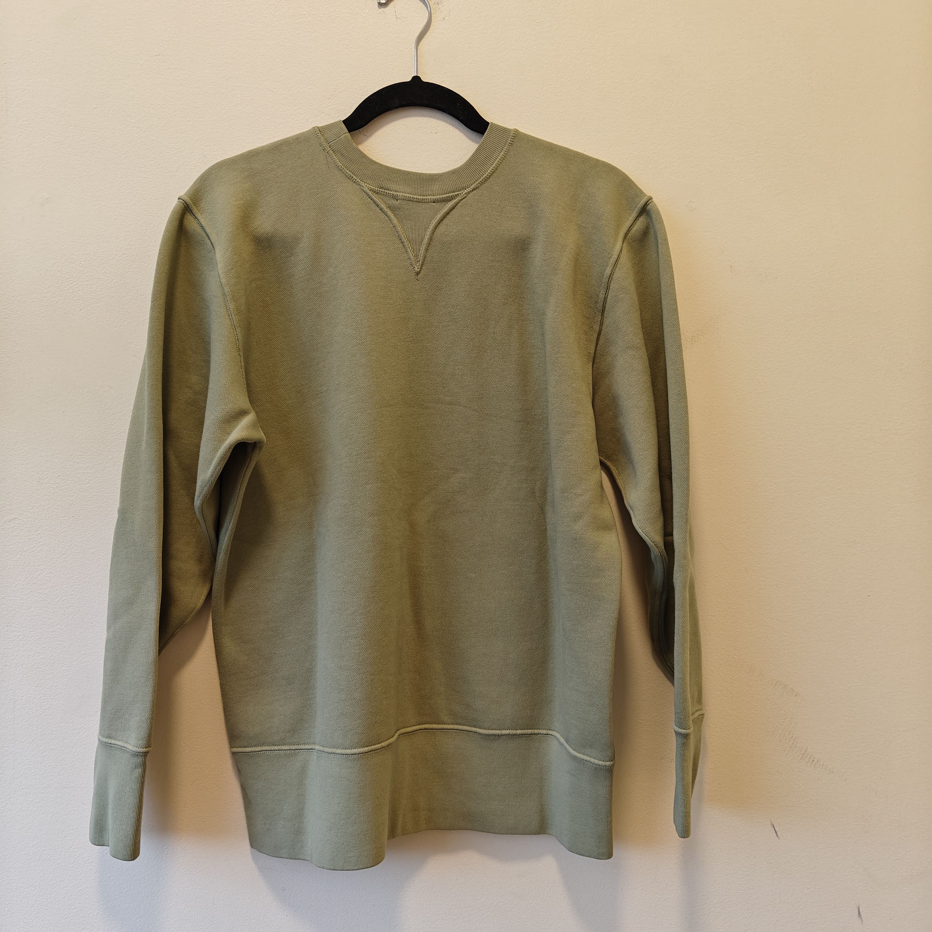 WYTHE NWT Armadillo print crewneck sweater $168 faded olive Size US S / EU 44-46 / 1 - 11 Thumbnail