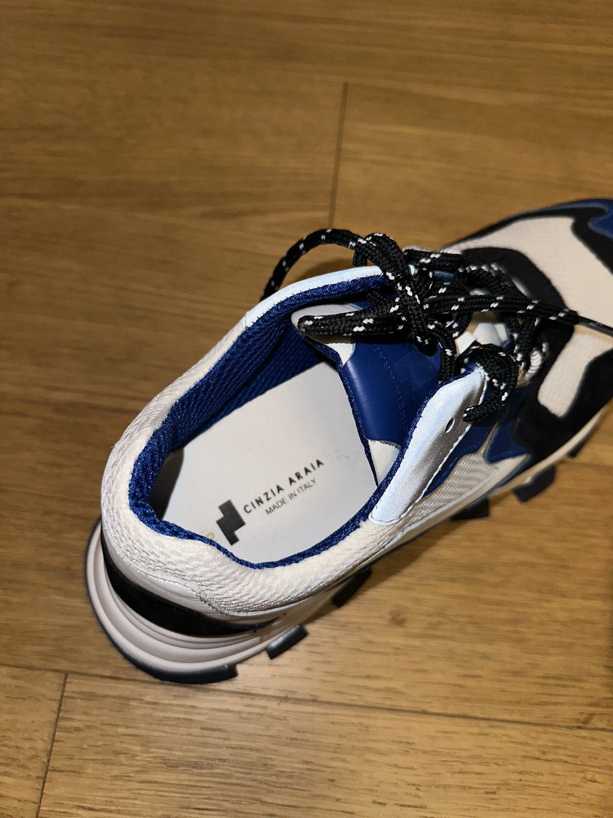 Cinzia Araia CINZIA ARAIA FABRIC AND LEATHER SNEAKERS Size US 10 / EU 43 - 5 Thumbnail