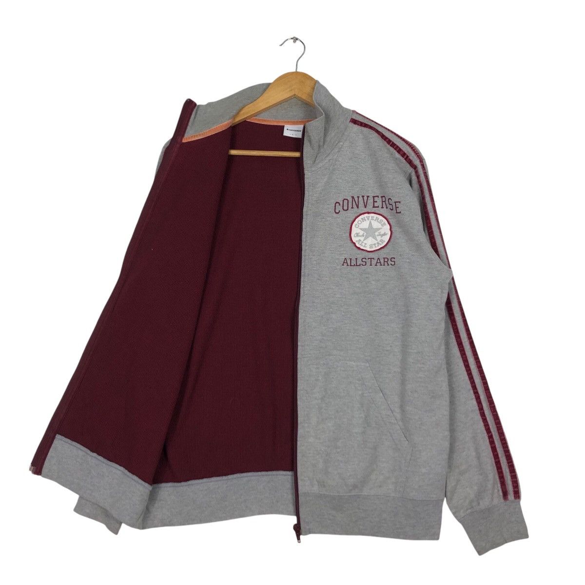 Converse × Vintage Converse Sweater Vintage Long Sleeve Rare Small Size US M / EU 48-50 / 2 - 9 Thumbnail