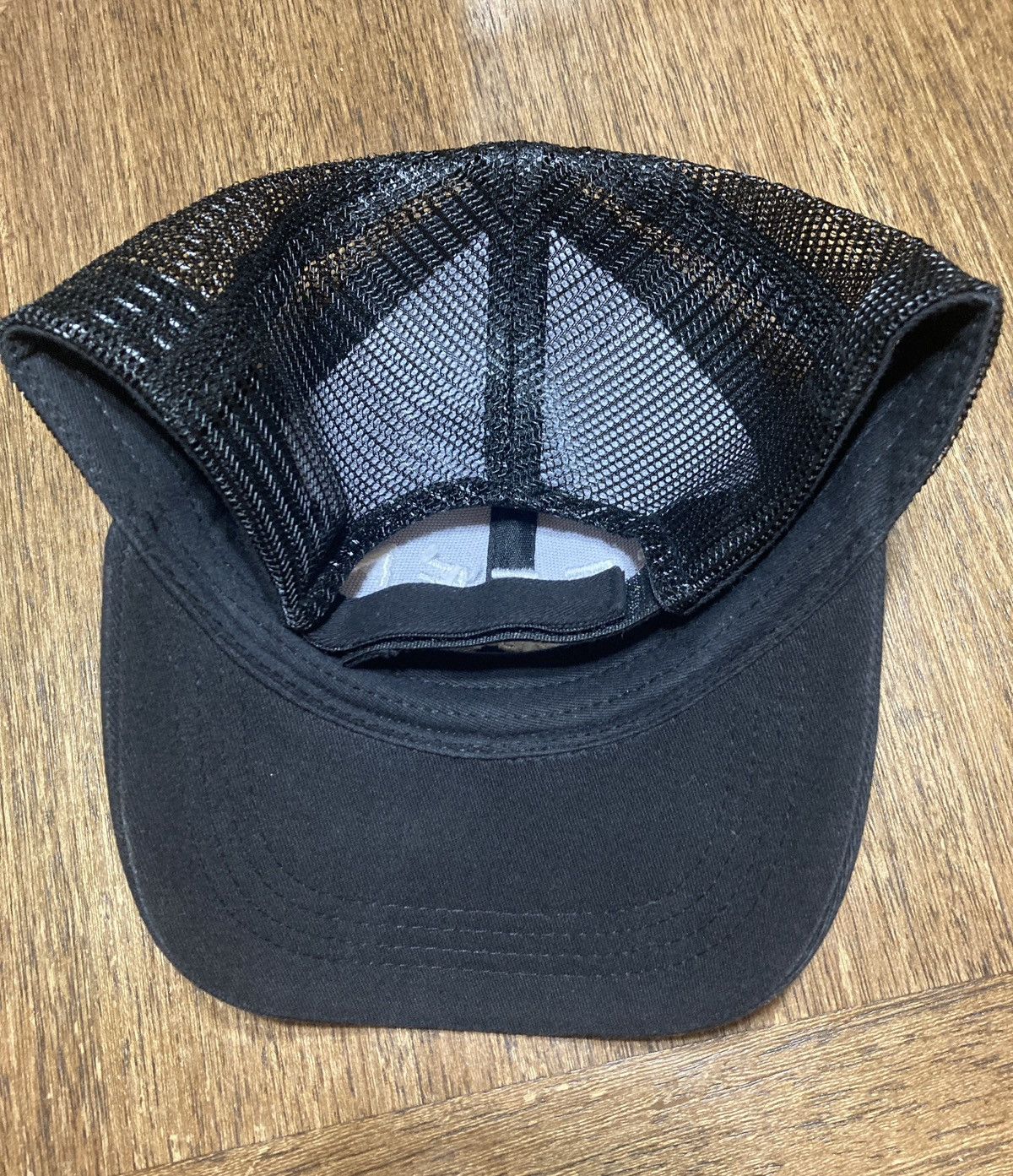 Vintage Effen Vodka Trucker Mesh cap Hat Black Spell Out Size ONE SIZE - 5 Thumbnail