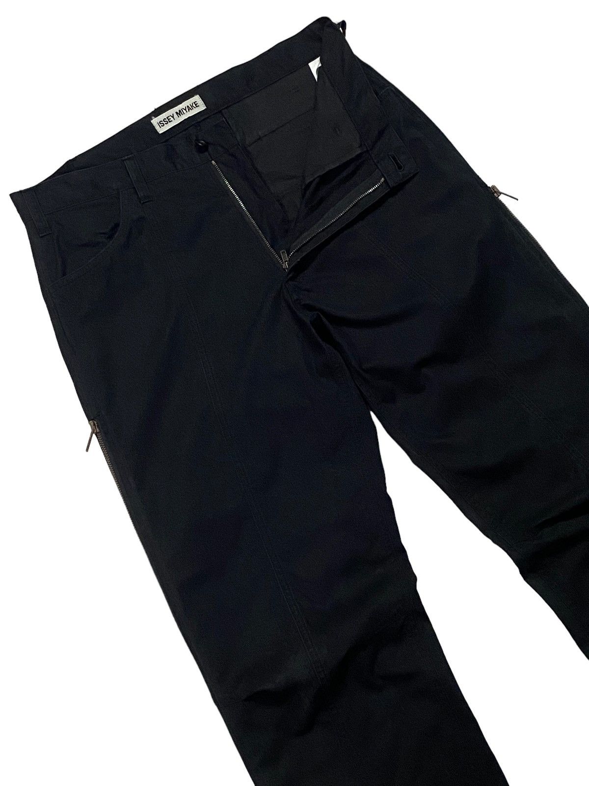 Issey Miyake Issey Miyake zipper Side Slit Wide Leg Trousers Pants Size US 29 - 18 Thumbnail