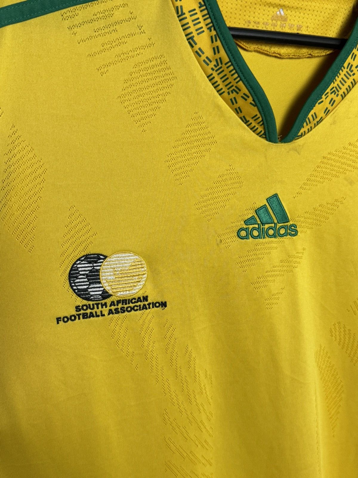 Adidas South Africa National Team 09/11 Home Football Jersey Shirt Size US L / EU 52-54 / 3 - 3 Thumbnail