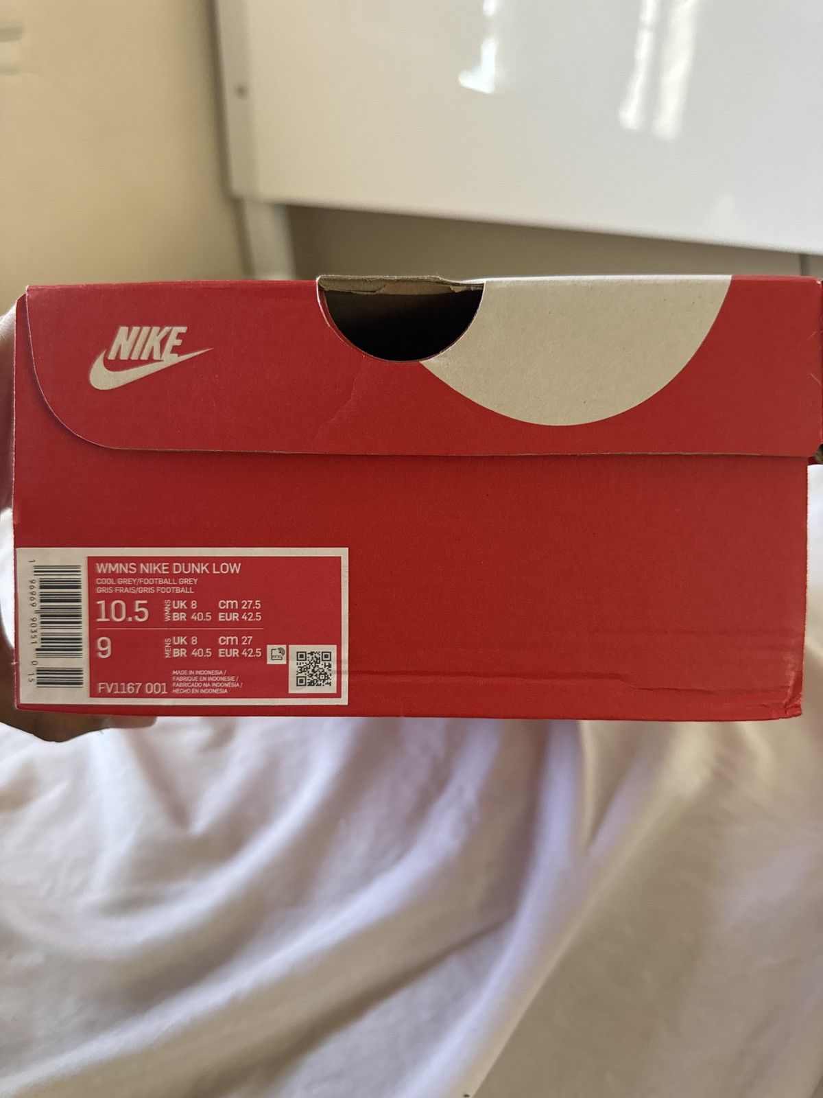 Nike WMNS Cool Grey Nike Dunk Low Size 9 Men Size US 9 / EU 42 - 7 Thumbnail