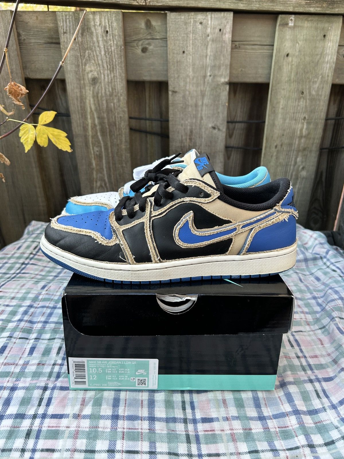Jordan Brand × Nike Nike SB Air Jordan 1 Low QS Desert Ore | Grailed