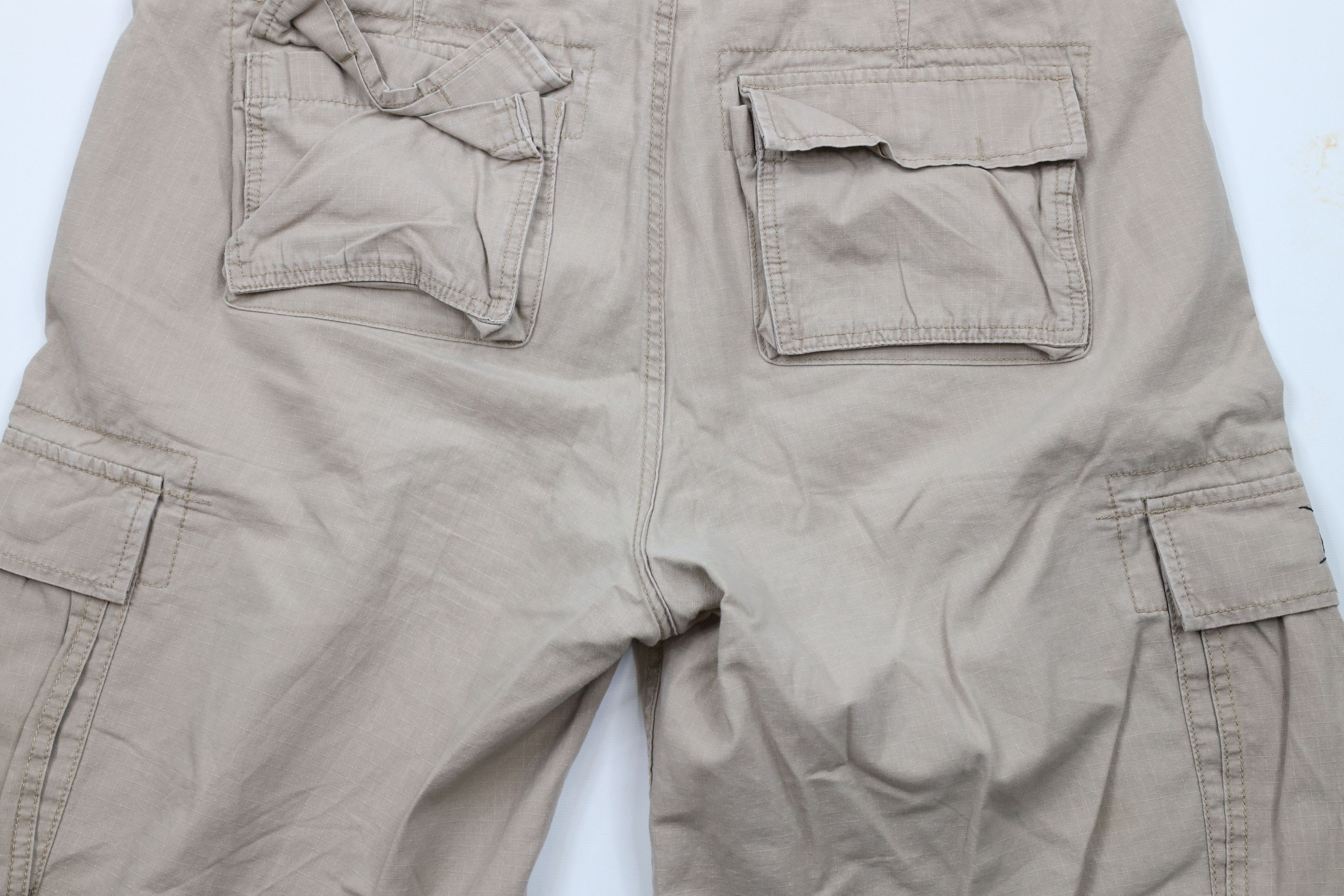 Ralph Lauren × Vintage Vintage 90s Ralph Lauren Surplus Ripstop Cargo Shorts Size US 38 / EU 54 - 10 Thumbnail