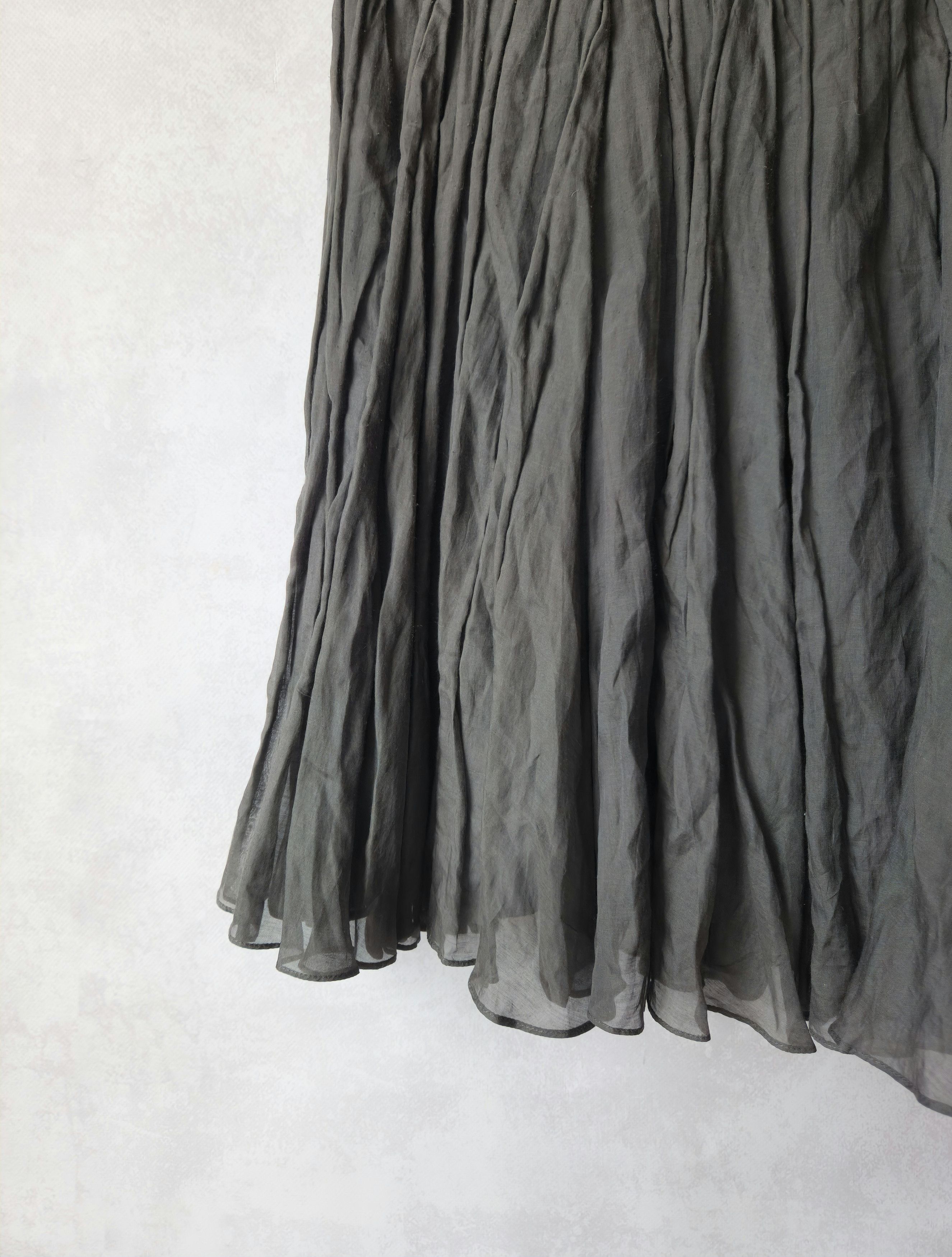 Celine Rare Celine cotton silk skirt Size 28" / US 6 / IT 42 - 7 Thumbnail