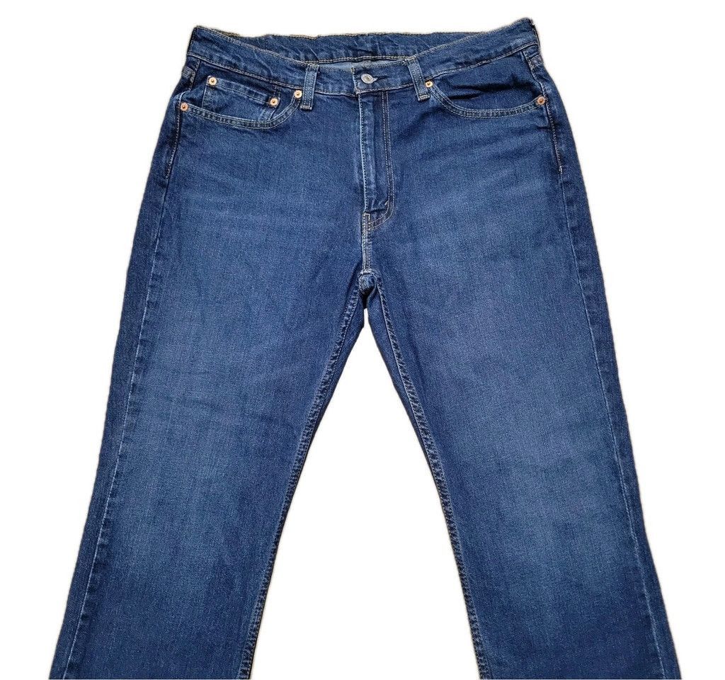 Levi's Levi's 514 Straight Blue Jeans Men's Size 36/30 Excellent Size US 36 / EU 52 - 4 Thumbnail