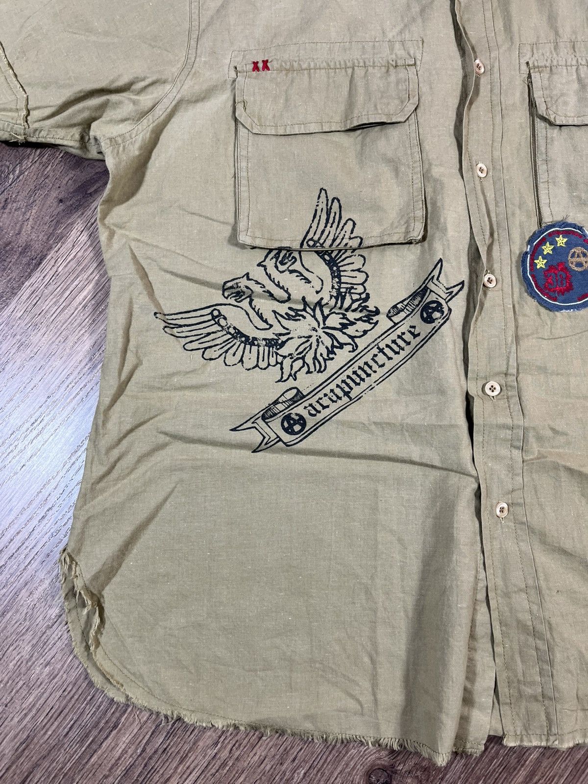 Acupuncture Acupuncture Vintage Shirt Size US XL / EU 56 / 4 - 2 Thumbnail