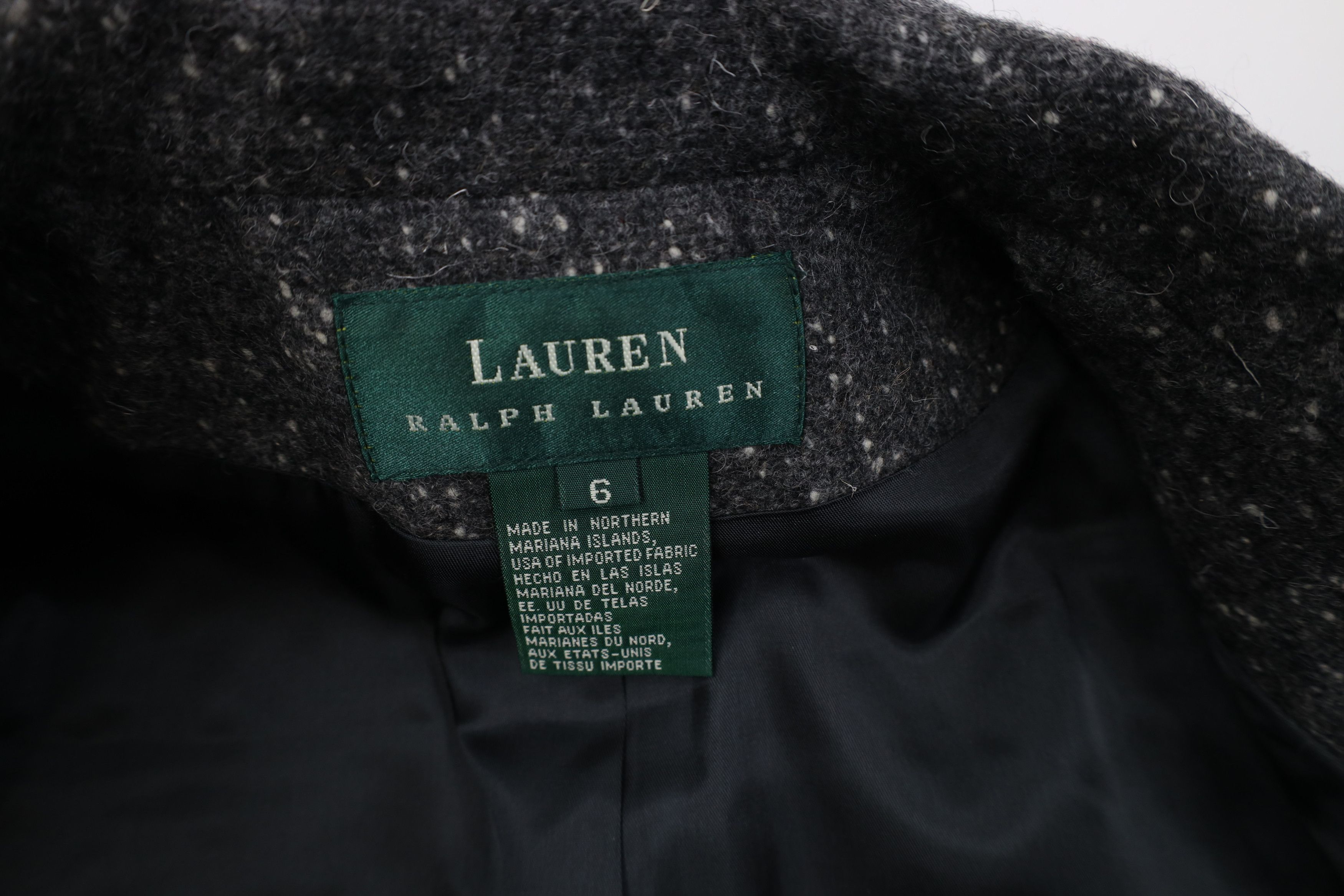Ralph Lauren Vintage 90s Ralph Lauren 2 Piece Atomic Fleck Skirt Suit Size M / US 6-8 / IT 42-44 - 5 Thumbnail