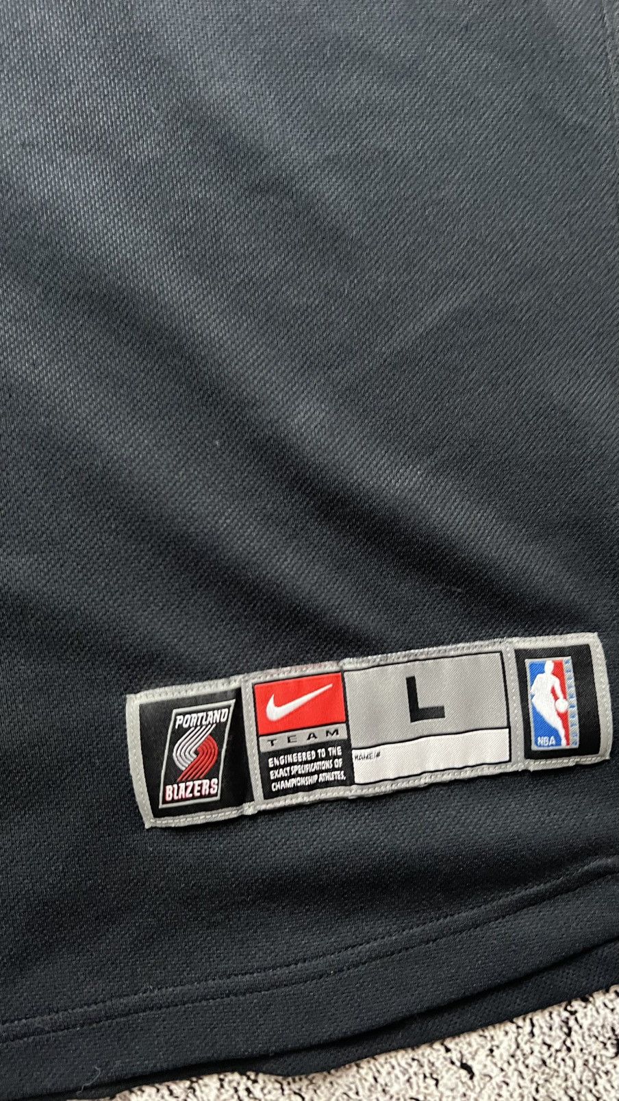 Nike VTG 90’s Portland Trail Blazers NBA warm up nike jersey y2k Size US L / EU 52-54 / 3 - 4 Thumbnail
