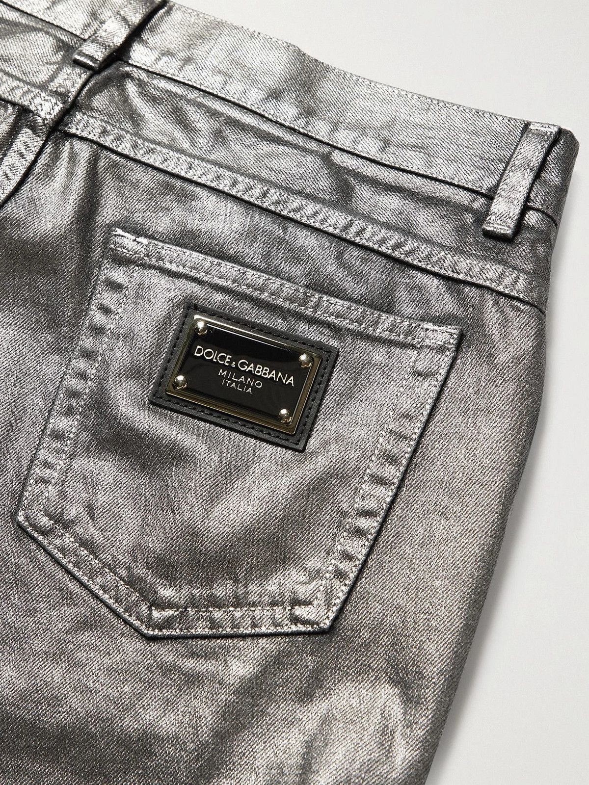 Dolce & Gabbana o1y0125 Logo Jeans in Grey Size US 36 / EU 52 - 5 Thumbnail