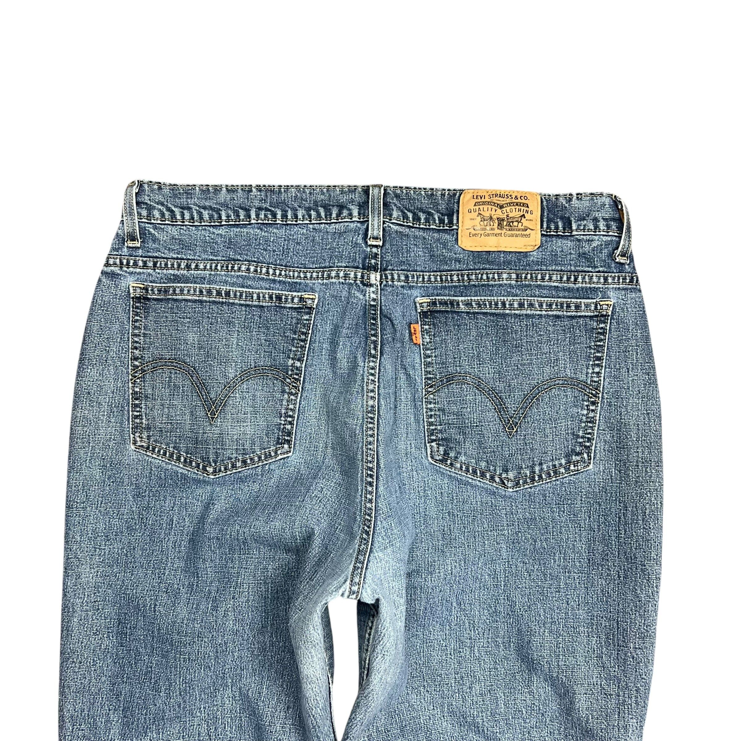 Levi's Vintage Clothing Levi's Orange Tab Faded Medium Wash Jeans - 34" Size US 34 / EU 50 - 5 Thumbnail