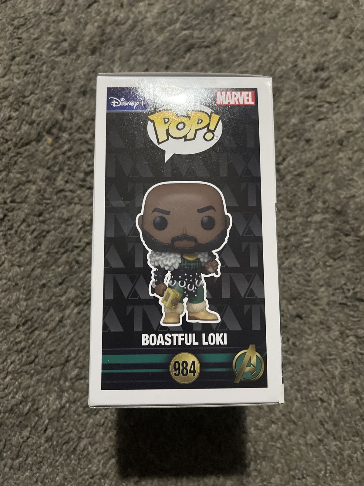 Marvel Comics Funko Pop! Boastful Loki Bobble-Head Size ONE SIZE - 3 Thumbnail