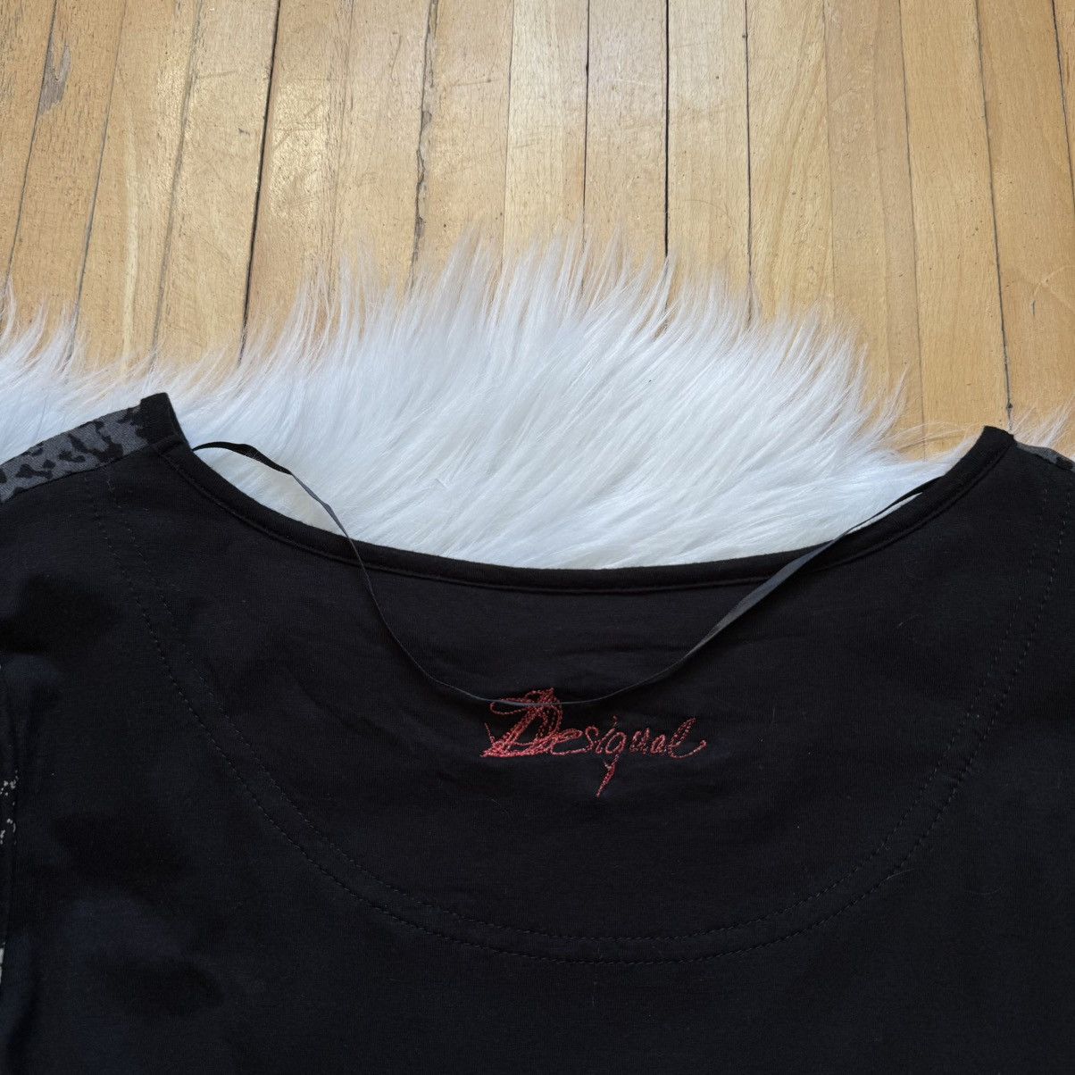 Desigual 📌 Crazy Y2K Desigual If Six Was Nine vibe Long Sleeve Size XL / US 12-14 / IT 48-50 - 11 Thumbnail