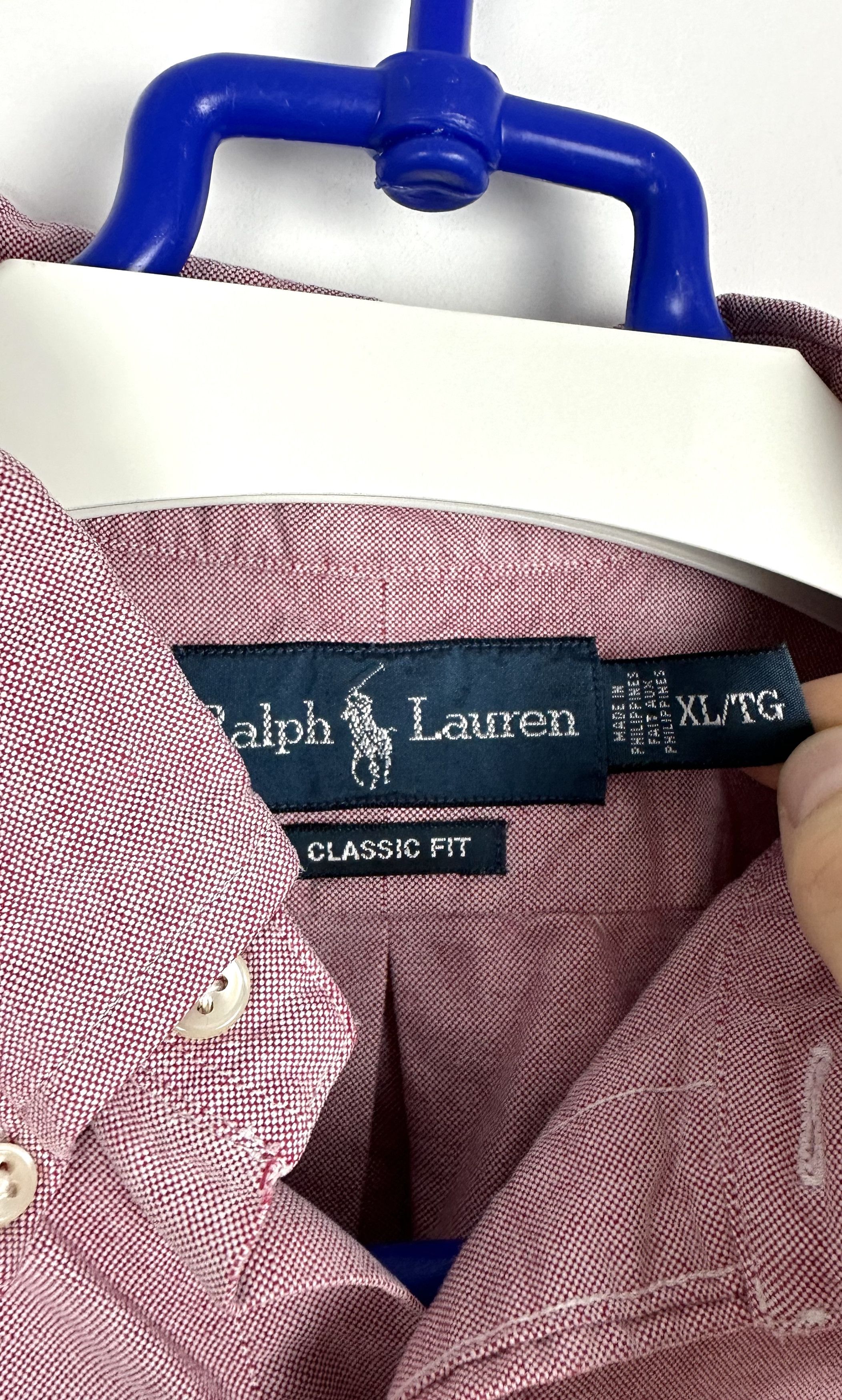 Ralph Lauren Polo Ralph Lauren Men's Oxford Shirt, Pink Short Size US XL / EU 56 / 4 - 3 Thumbnail