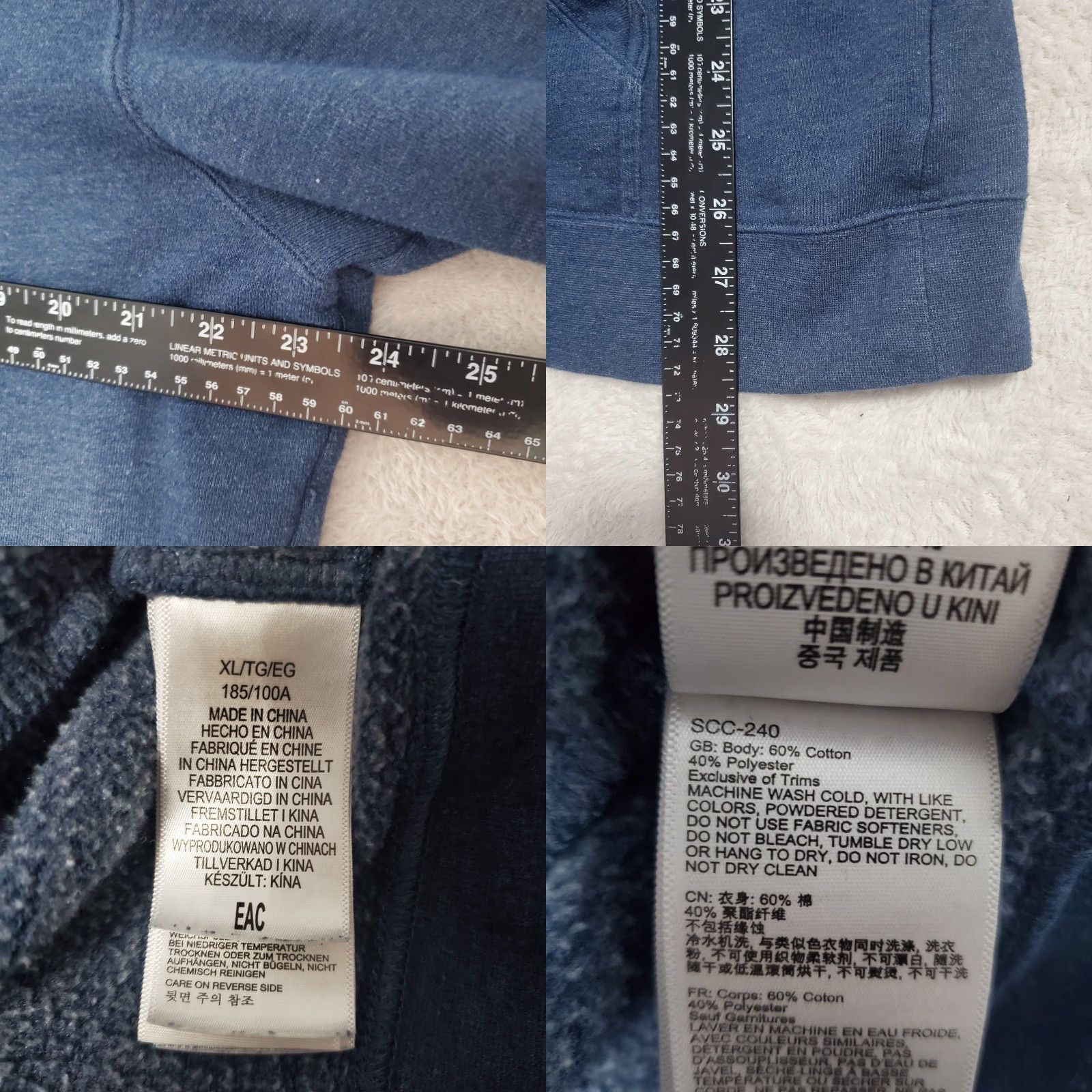 Marmot Marmot Hoodie Mens XL Blue Mountain Graphic Long Sleeve Pullover Outdoors Kangaroo Pocket Regular Fit Casual Sweatshirt Size US XL / EU 56 / 4 - 8 Thumbnail