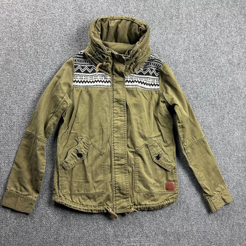 Other Roxy Jacket Womens Small Full Zip Military Aztec Navajo Size S / US 4 / IT 40 - 8 Thumbnail