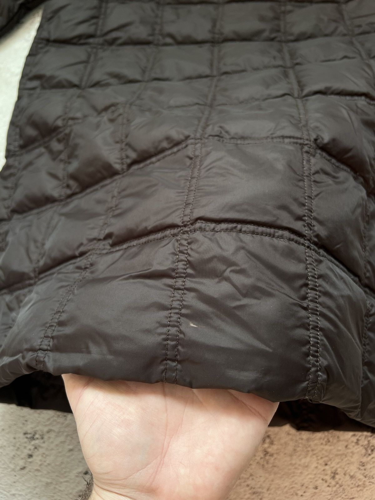 Moncler × Vintage Vintage Brown Moncler puffer coat down women's Size M / US 6-8 / IT 42-44 - 19 Thumbnail