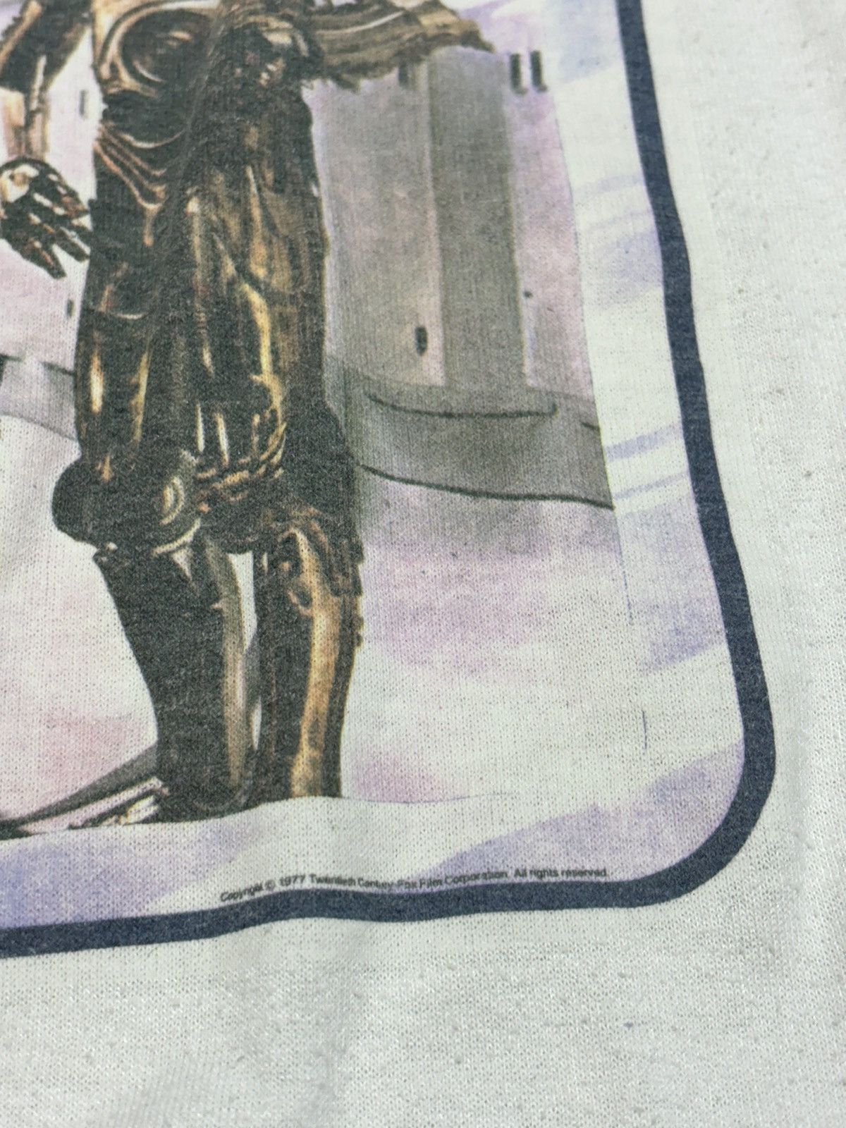 Star Wars × Vintage Vintage 1977 Star Wars Ringer Style Screen Tees Mens XL Size US XL / EU 56 / 4 - 2 Thumbnail