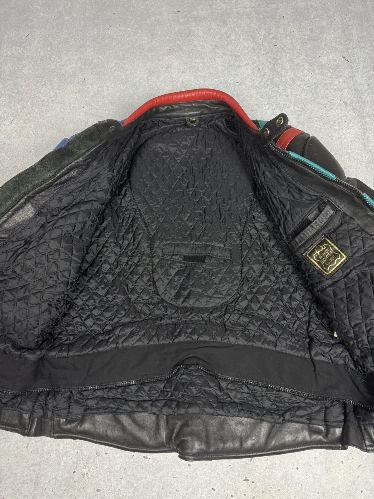 If Six Was Nine If Six Was Nine Yohji Yamamoto Leather Biker Jacket Germont Size US M / EU 48-50 / 2 - 8 Thumbnail