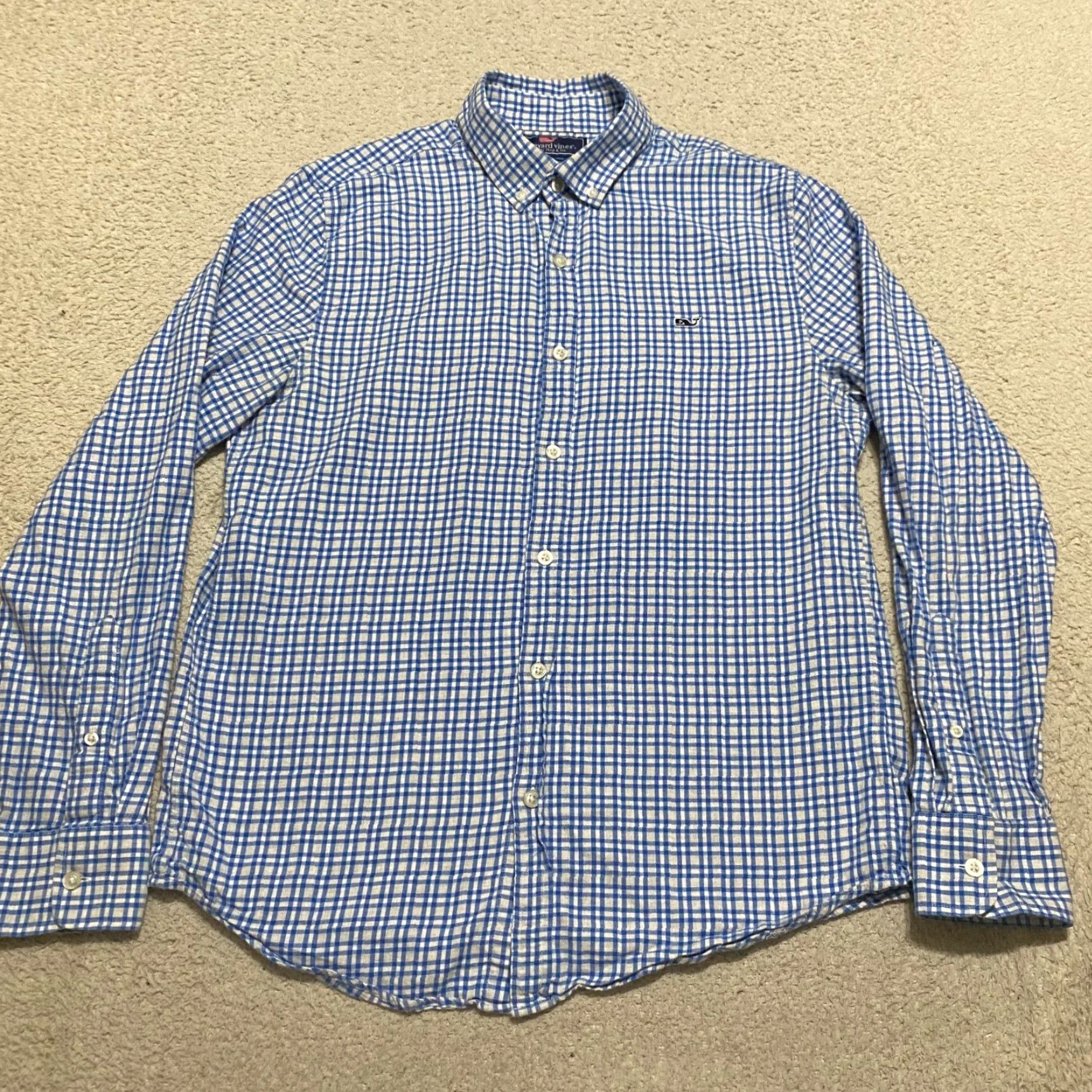 Vineyard Vines Vineyard Vines Mens Shirt Slim Fit L/S Button-Down Plaid Multicolor (M) Womens? Size US M / EU 48-50 / 2 - 3 Thumbnail