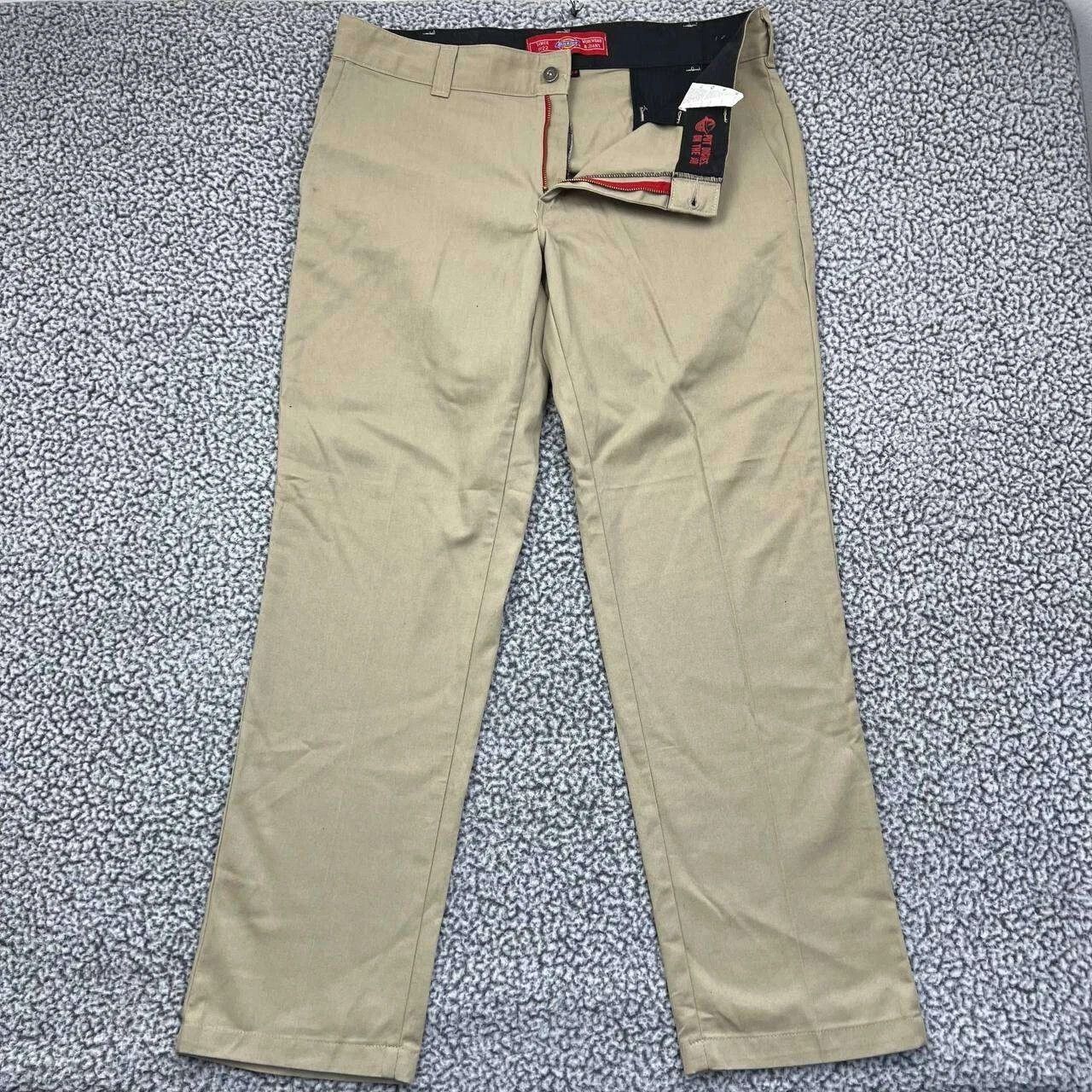 Dickies Dickies Flex Pants Men 38x32 Khakis Straight Leg Pockets Size US 38 / EU 54 - 1 Thumbnail