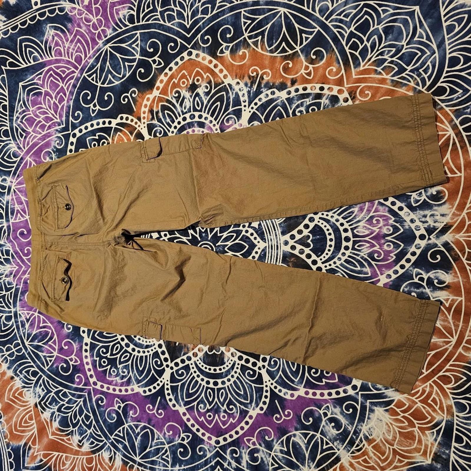 Merona Merona Women's Khaki Cargo Pants Size 28" / US 6 / IT 42 - 5 Thumbnail