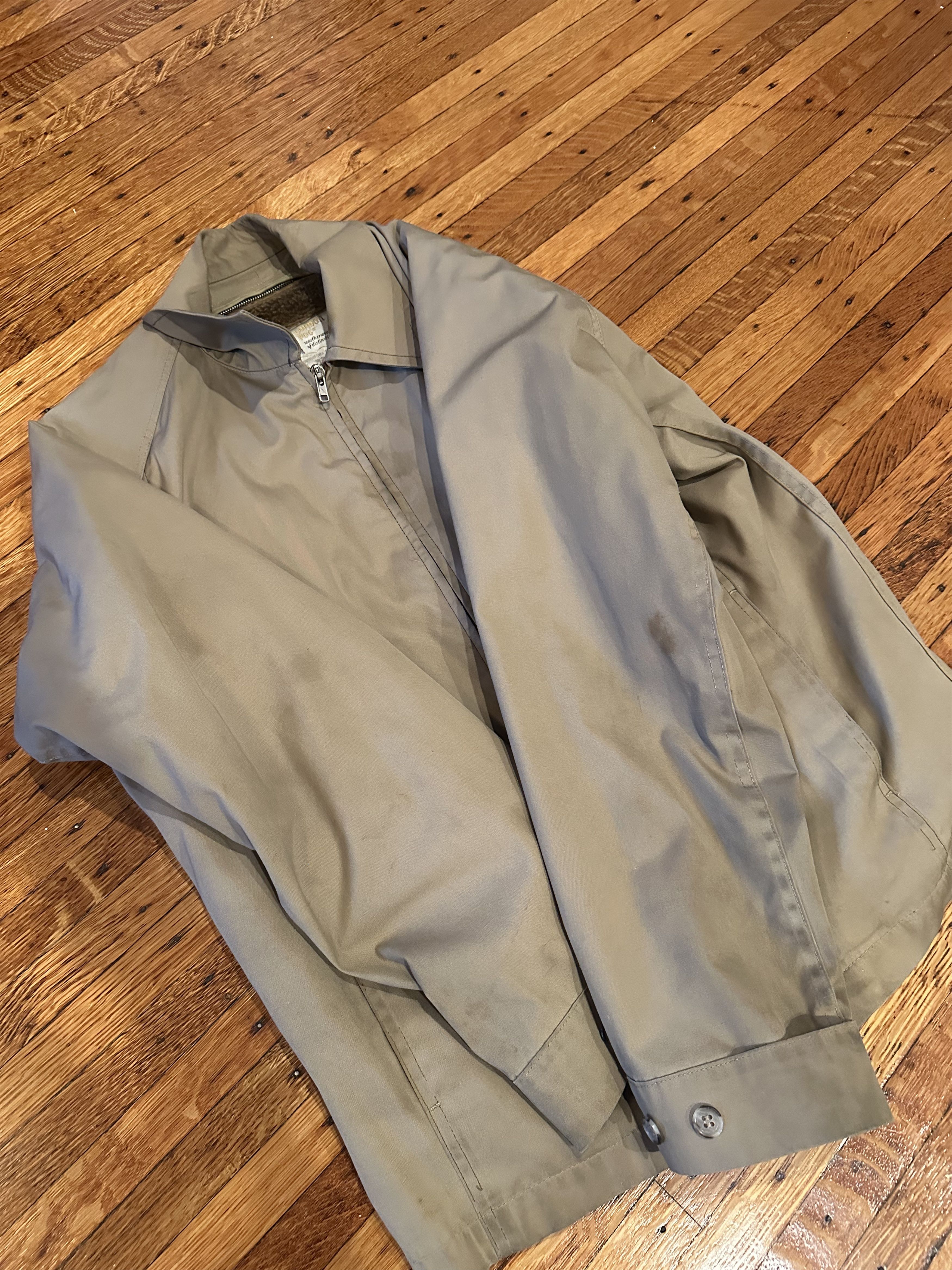 London Fog Vintage London Fog Jacket Khaki 36R Size US M / EU 48-50 / 2 - 9 Thumbnail