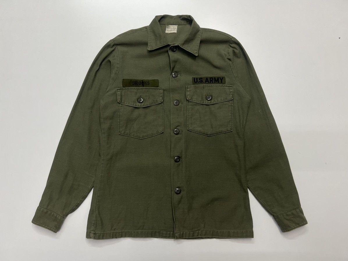 Vintage VINTAGE US ARMY SHIRT Size US S / EU 44-46 / 1 - 1 Thumbnail