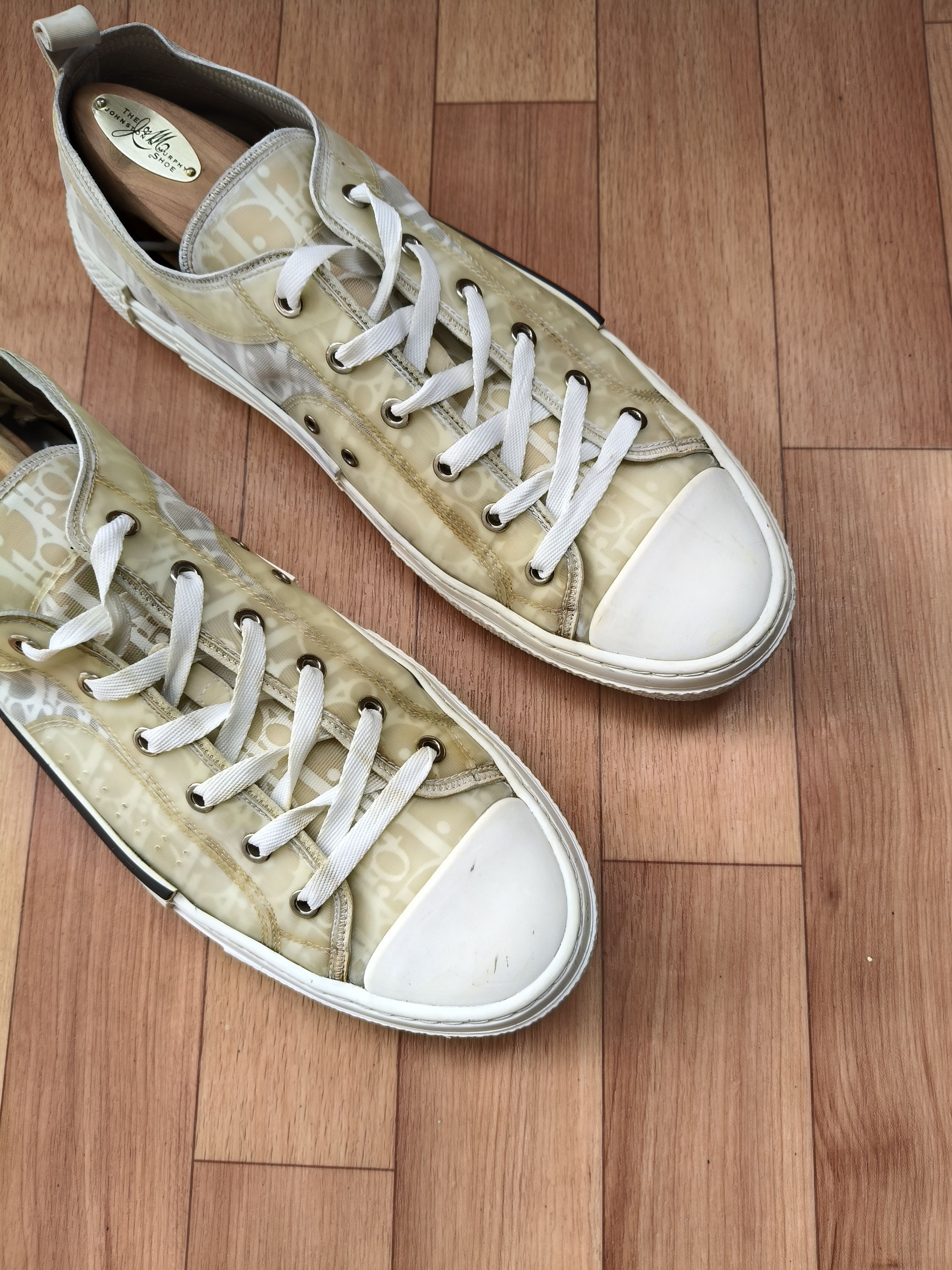 Dior Dior b23 low top sneakers Size US 12 / EU 45 - 10 Thumbnail