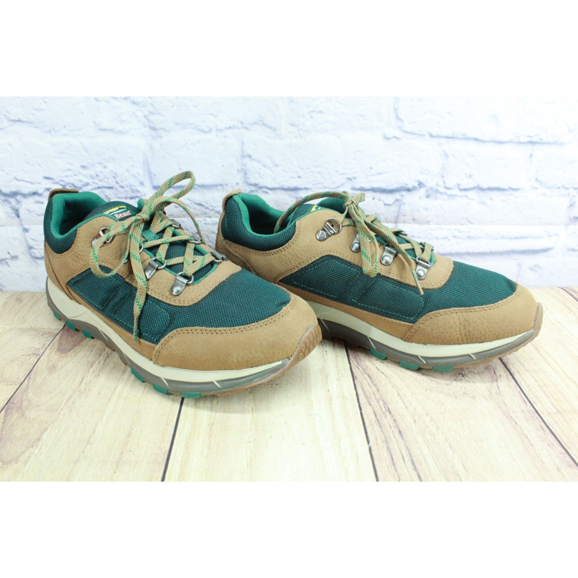 L.L. Bean LL Bean Men's Green Mesh Mountain Classic Hiking Shoes Size US 10 / EU 43 - 3 Thumbnail