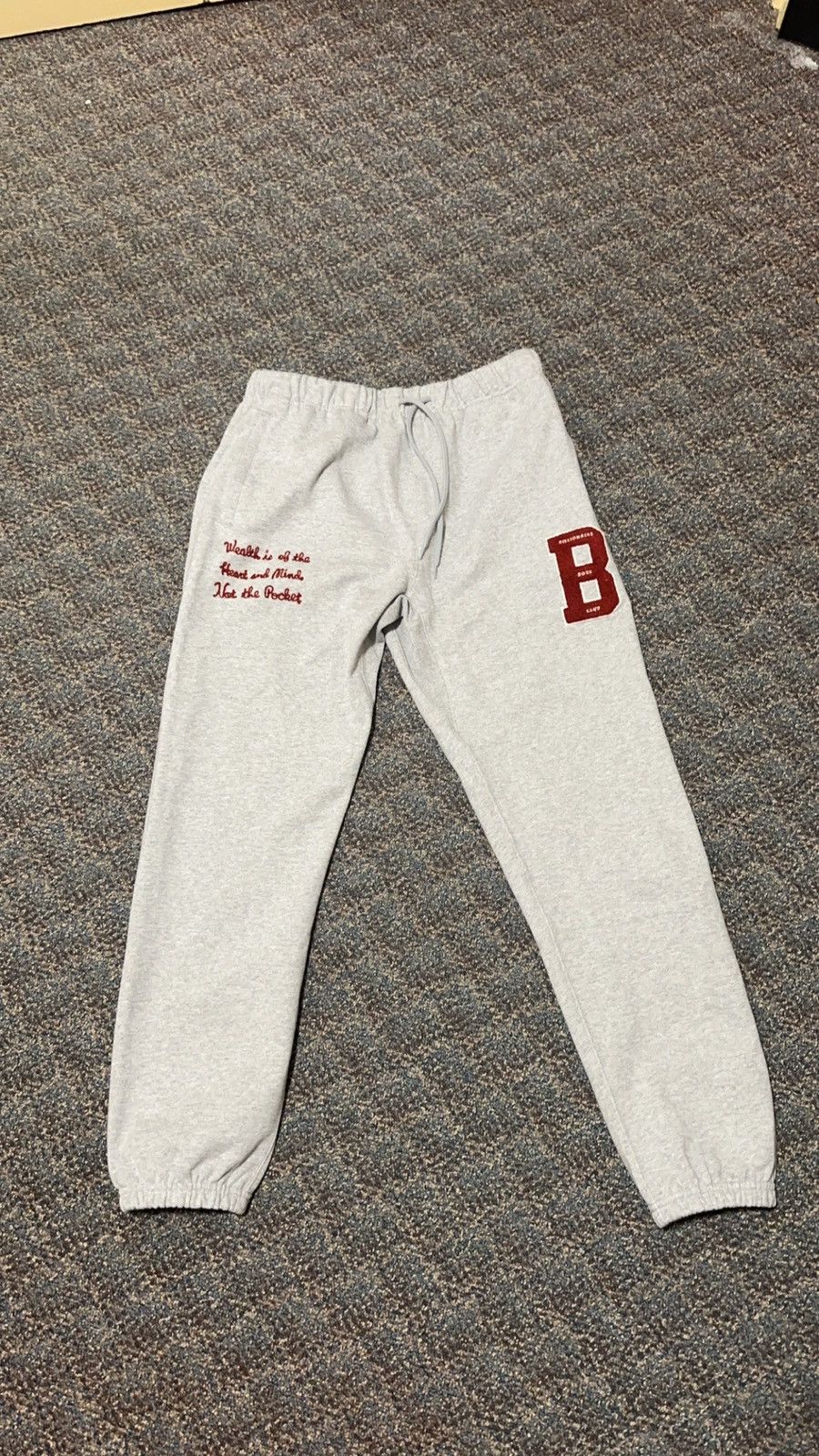 Billionaire Boys Club COLLEGIATE Billionaire Boys Sweatpants Size US 31 - 1 Thumbnail