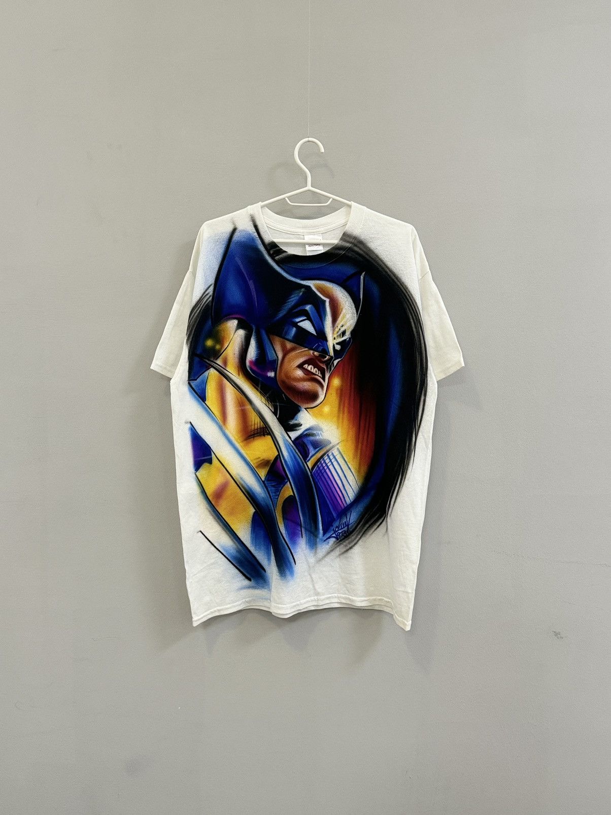 Band Tees × Marvel Comics Crazy Vintage 90s Wolverine Marvel Comics Tee Size US L / EU 52-54 / 3 - 1 Thumbnail