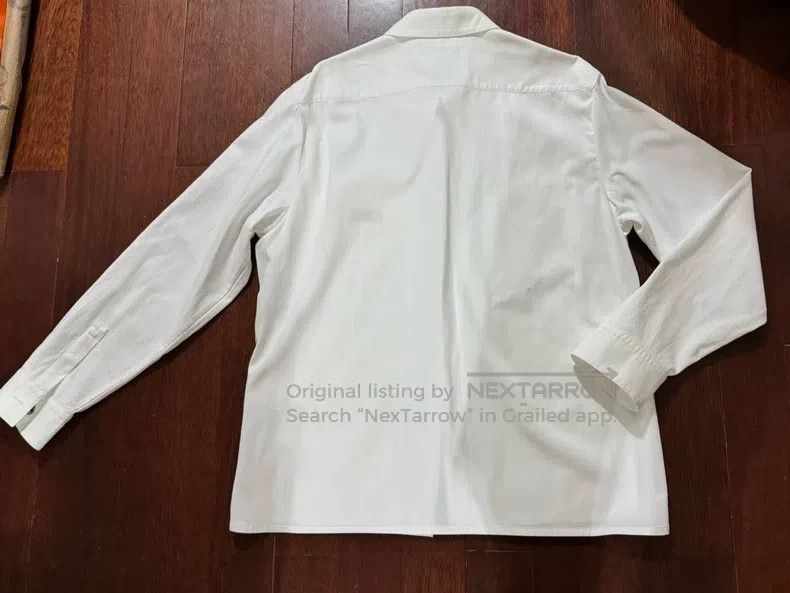 Hermes Hermes White flying horse badge shirt jacket Size US L / EU 52-54 / 3 - 4 Thumbnail