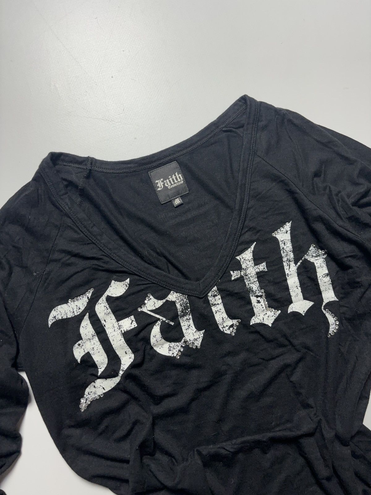 Faith Connexion FAITH MINI GLAMOUR DRESS LONG SLEEVE Y2K Size M / US 6-8 / IT 42-44 - 3 Thumbnail