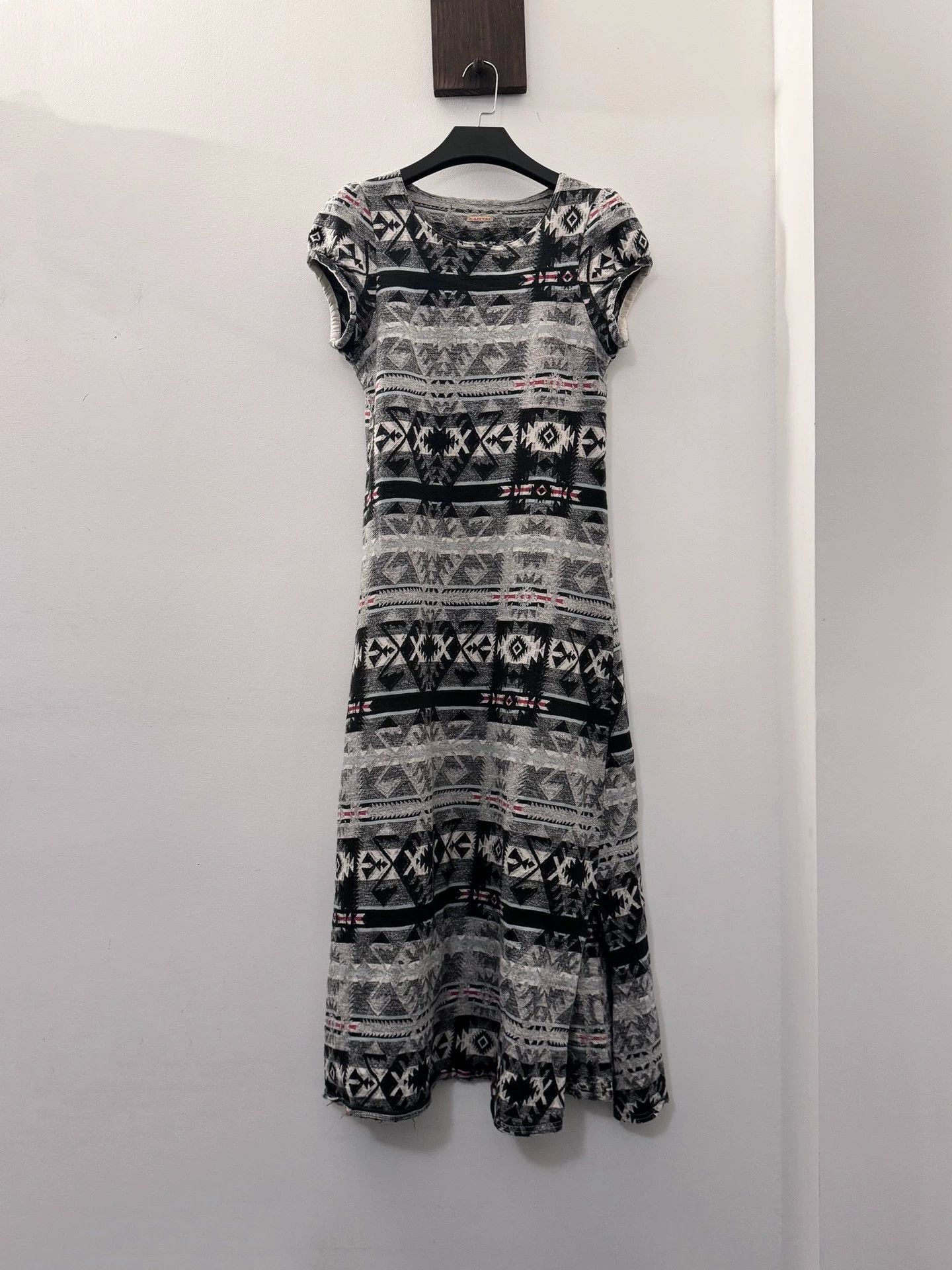 Kapital Kapital Vintage Wool Navajo Puff-Sleeve Slit Long Dress Size XS / US 0-2 / IT 36-38 - 8 Thumbnail