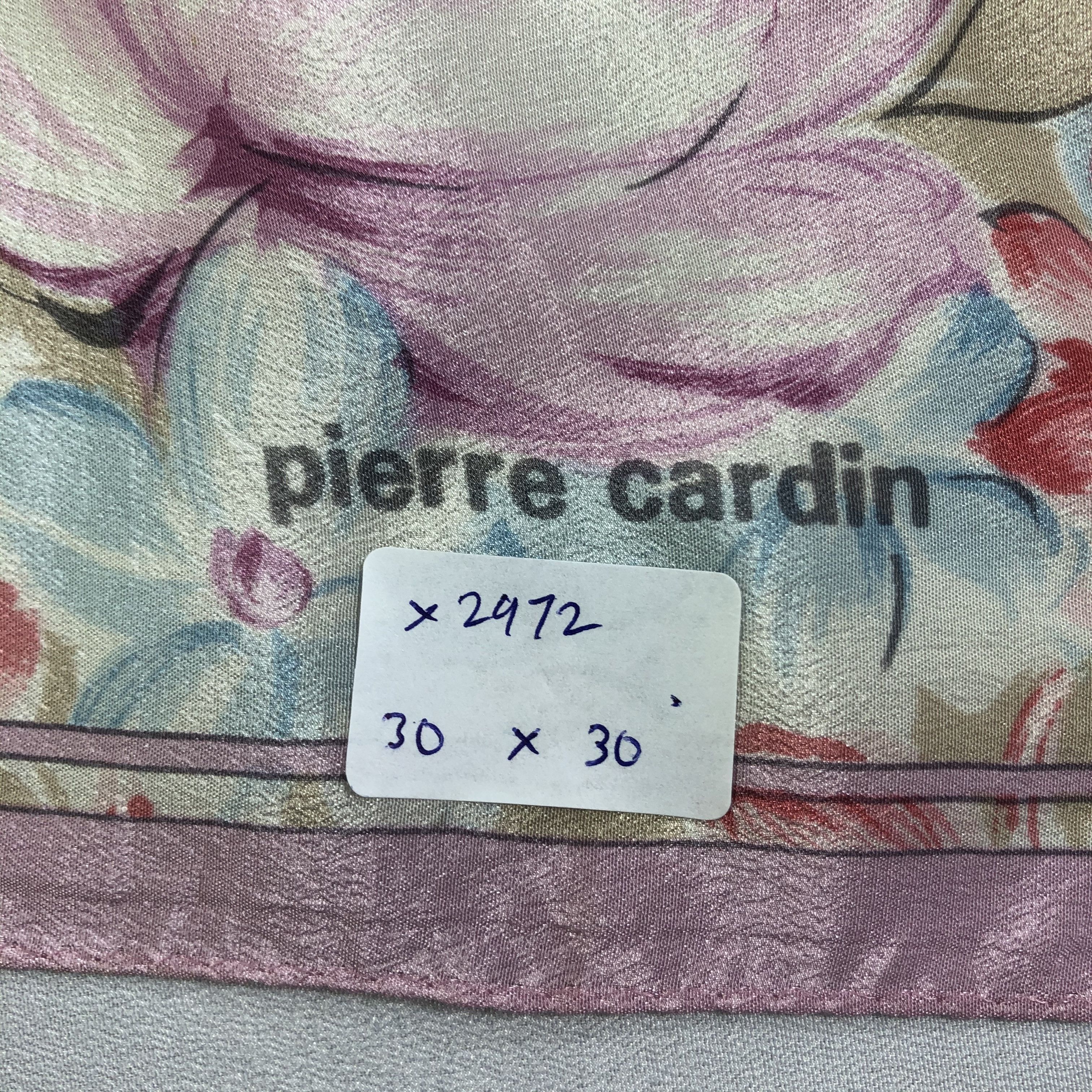Pierre Cardin × Vintage Vintage Pierre Cardin Silk Scarf Size ONE SIZE - 7 Thumbnail