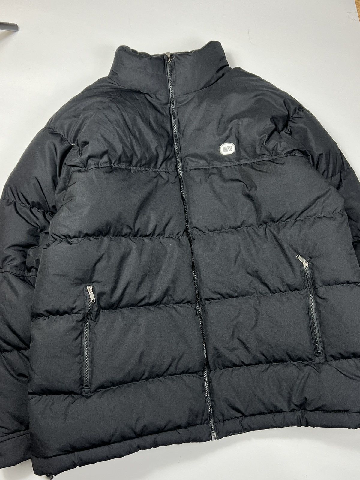 Nike Vintage Nike Down Jacket Puffer Y2K Drill Size XL Size US XL / EU 56 / 4 - 3 Thumbnail