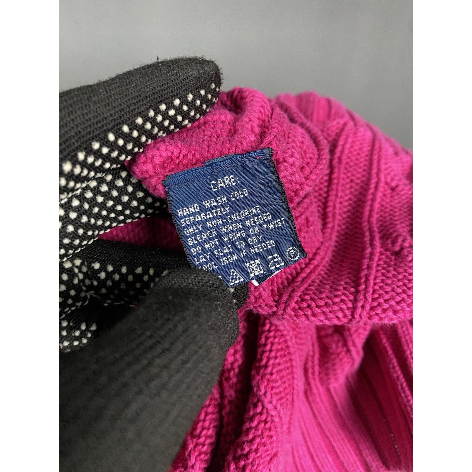 Ralph Lauren Sport Ralph Lauren Small Logo Women's Pink Cable Knitted V-Neck Sw Size M / US 6-8 / IT 42-44 - 11 Thumbnail