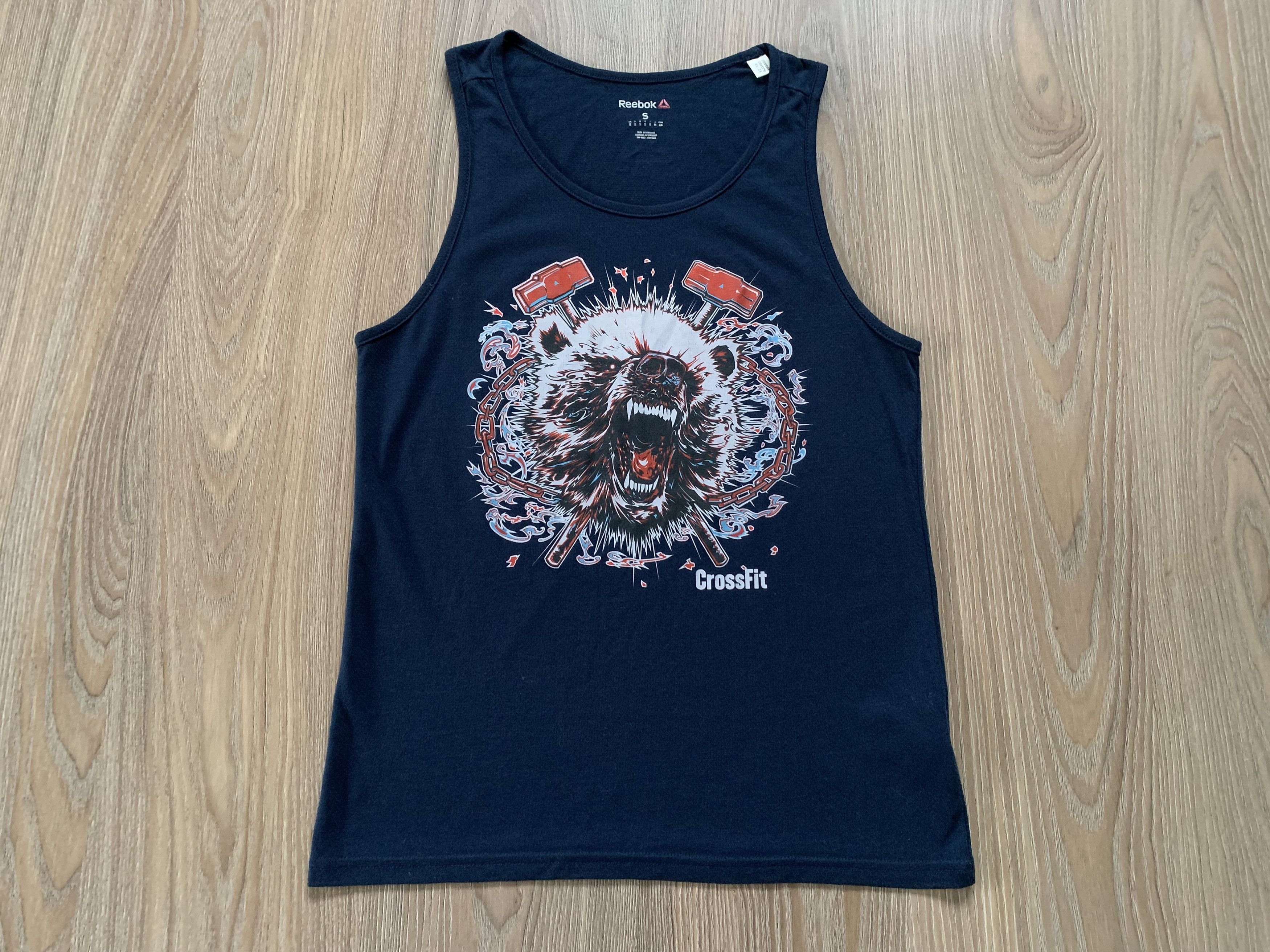 Reebok Reebok CrossFit Bear Printed Training Tank Top Size US S / EU 44-46 / 1 - 2 Thumbnail