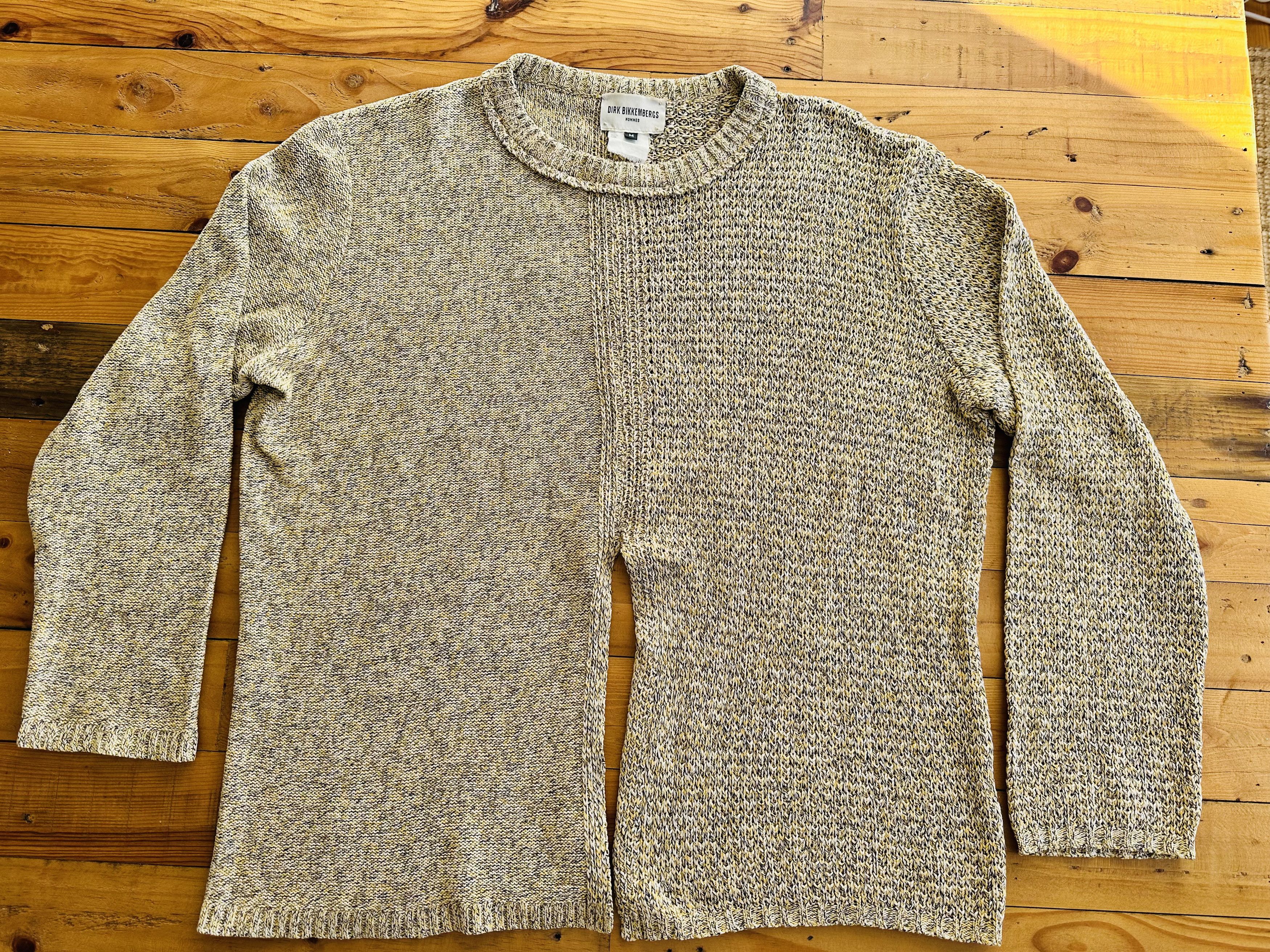 Dirk Bikkembergs S/S 1995 Silk Sweater Navel/Back Center Slit Size US M / EU 48-50 / 2 - 1 Thumbnail