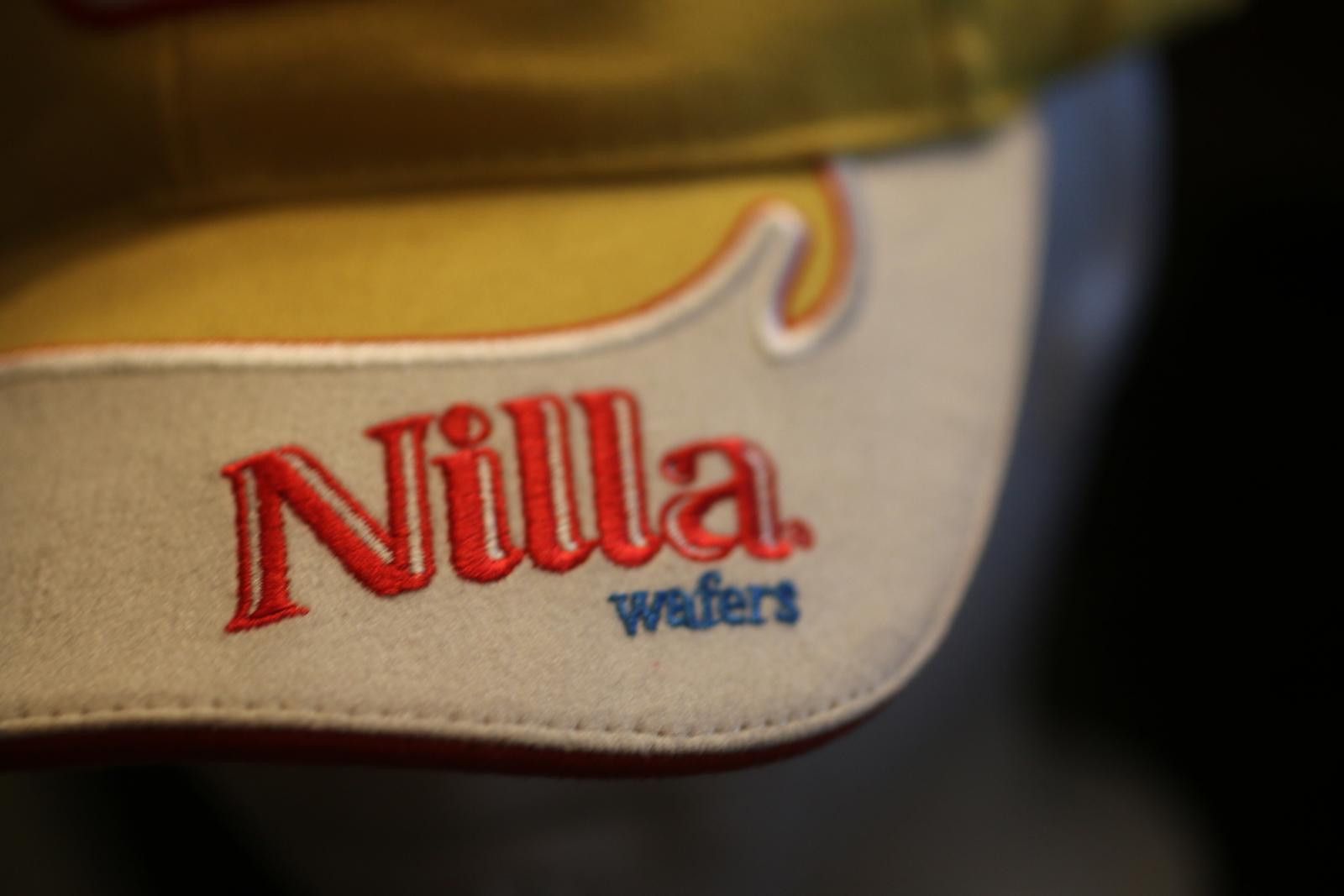 MLB Vintage Dale Earnhardt Jr Nilla Wafers NASCAR Strapback Cap Size ONE SIZE - 4 Thumbnail