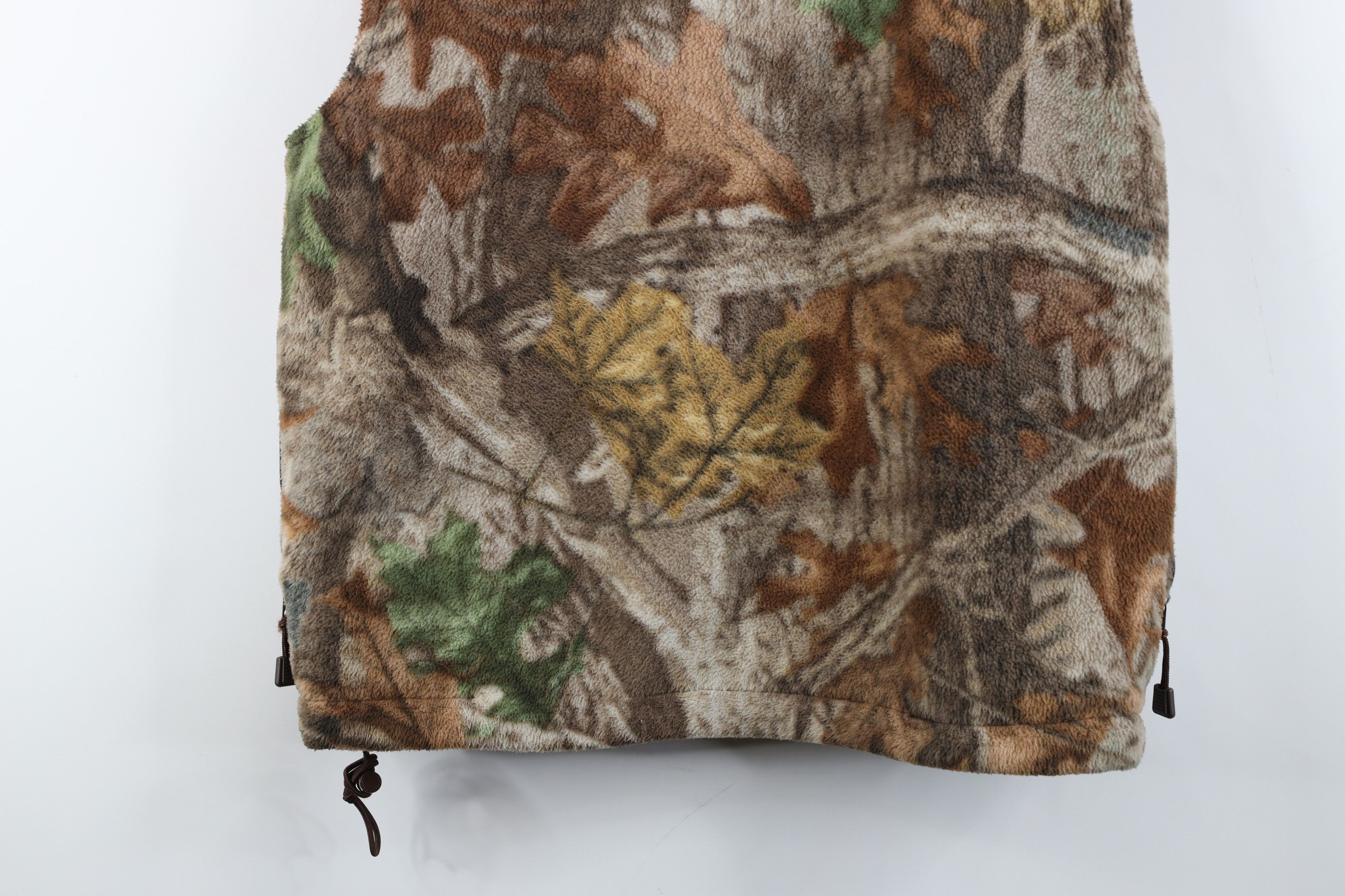 Vintage Vintage 90s Streetwear Quilted Fleece Camouflage Vest Jacket Size US L / EU 52-54 / 3 - 11 Thumbnail