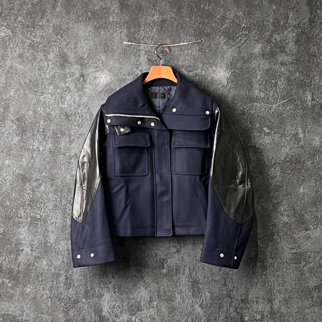 Helmut Lang Helmut Lang Patchwork Blue Light Jacket xs Men Size US XS / EU 42 / 0 - 1 Thumbnail