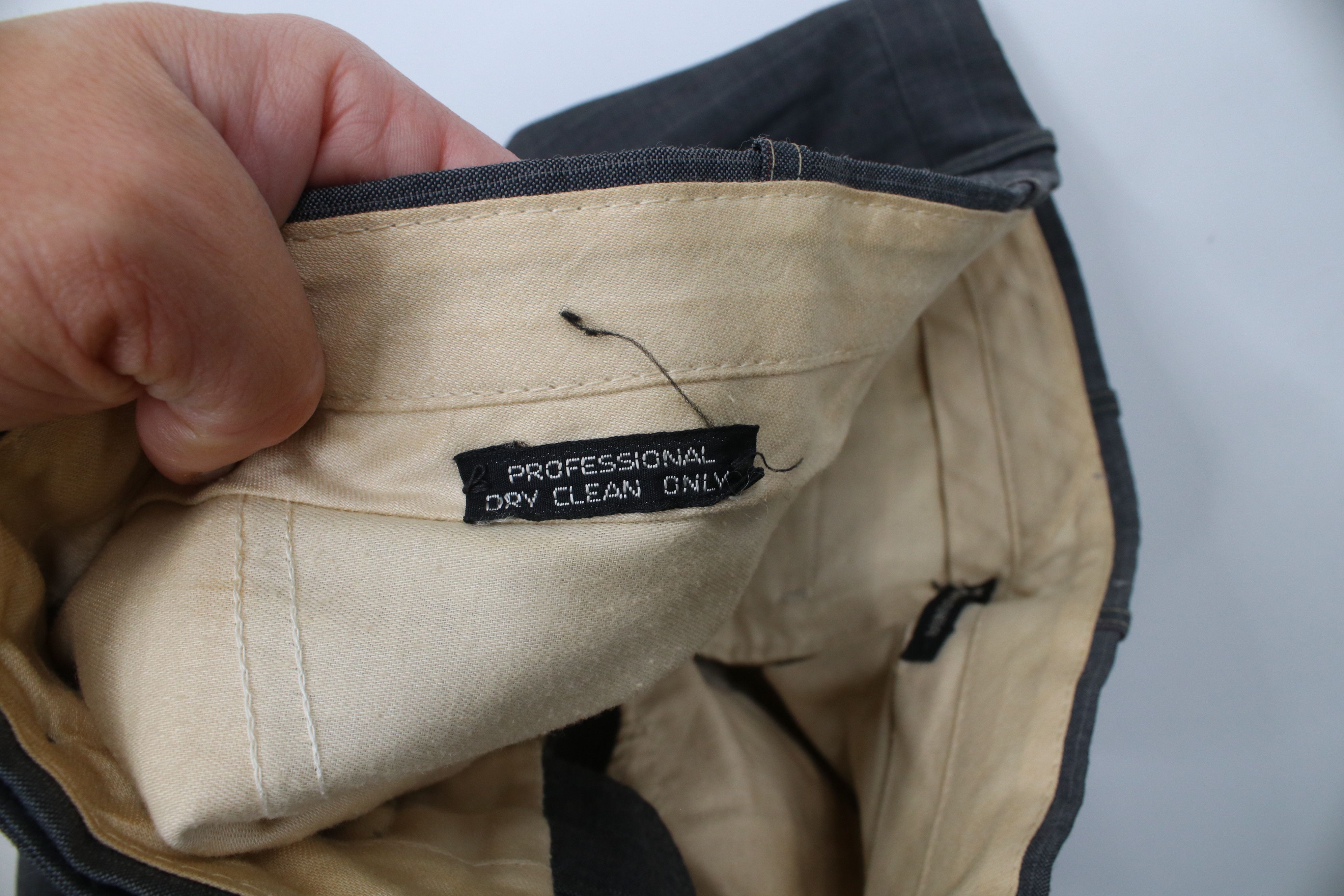 Vintage Vintage 70s Streetwear Wool Knit Wide Leg Chino Pants Size US 36 / EU 52 - 9 Thumbnail