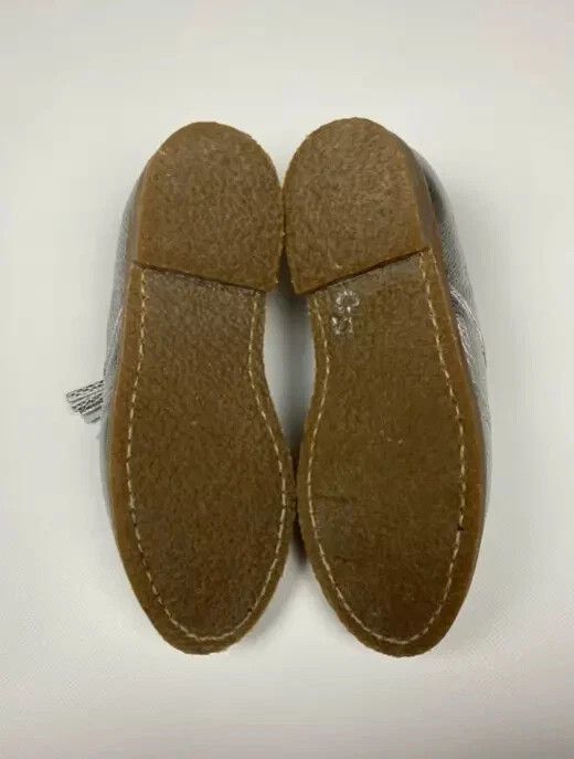 Vintage Penelope Chilvers Women’s Leather Silver Loafer Oxford Shoes Size US 6.5 / IT 36.5 - 11 Thumbnail